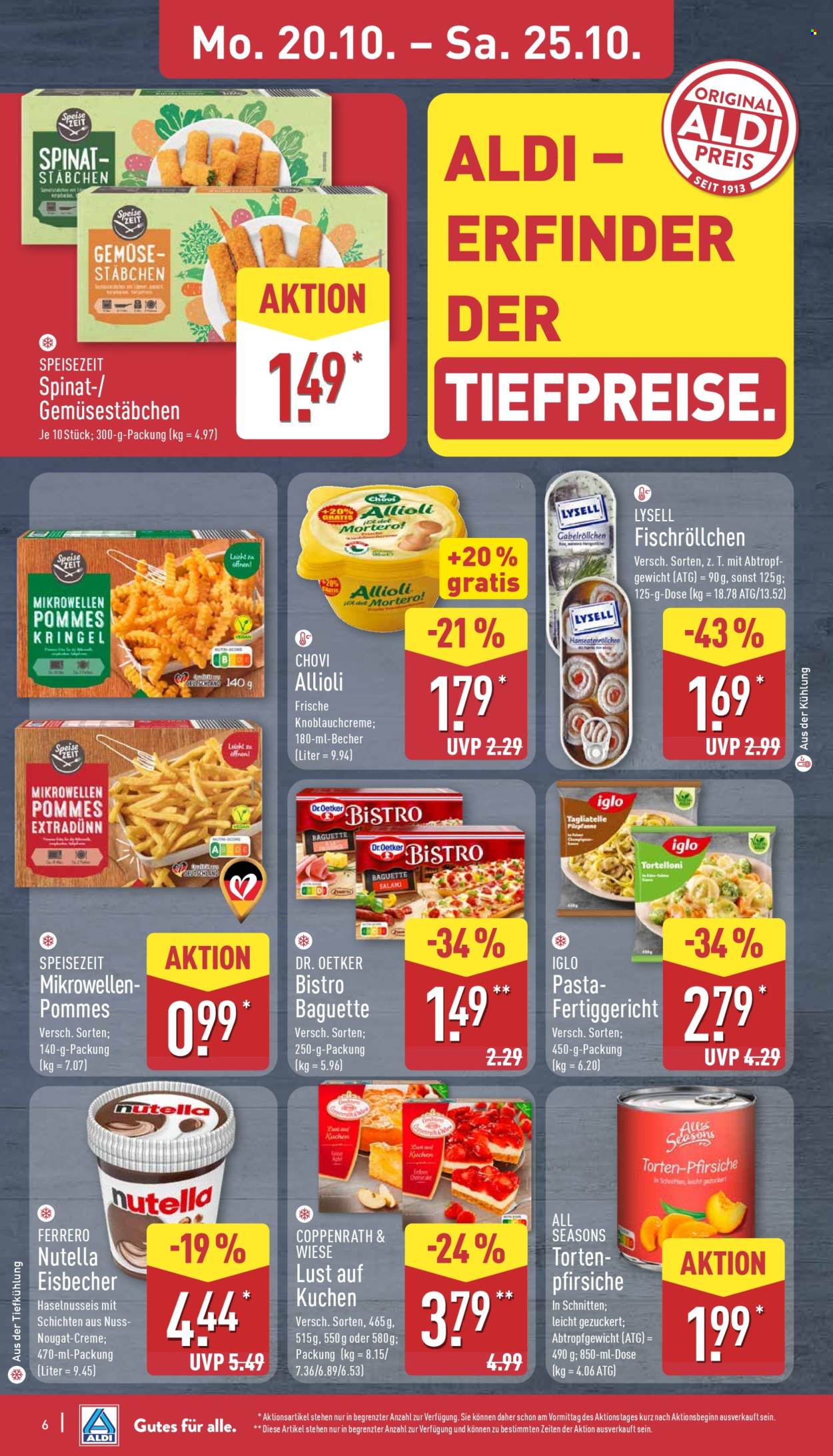 ALDI Nord Prospekte  - 20.10.2025 - 25.10.2025. Seite 6