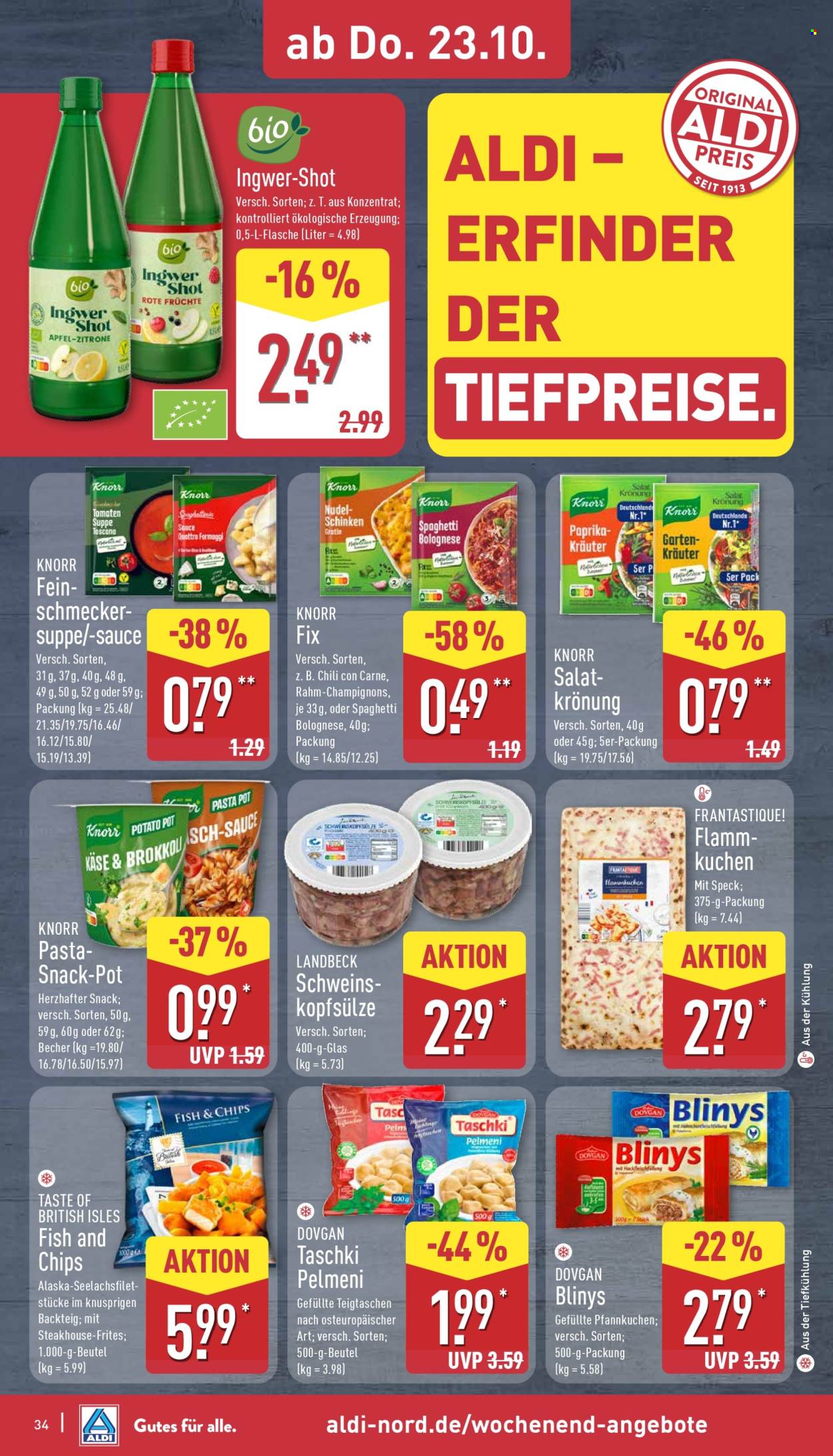 ALDI Nord Prospekte  - 20.10.2025 - 25.10.2025. Seite 34