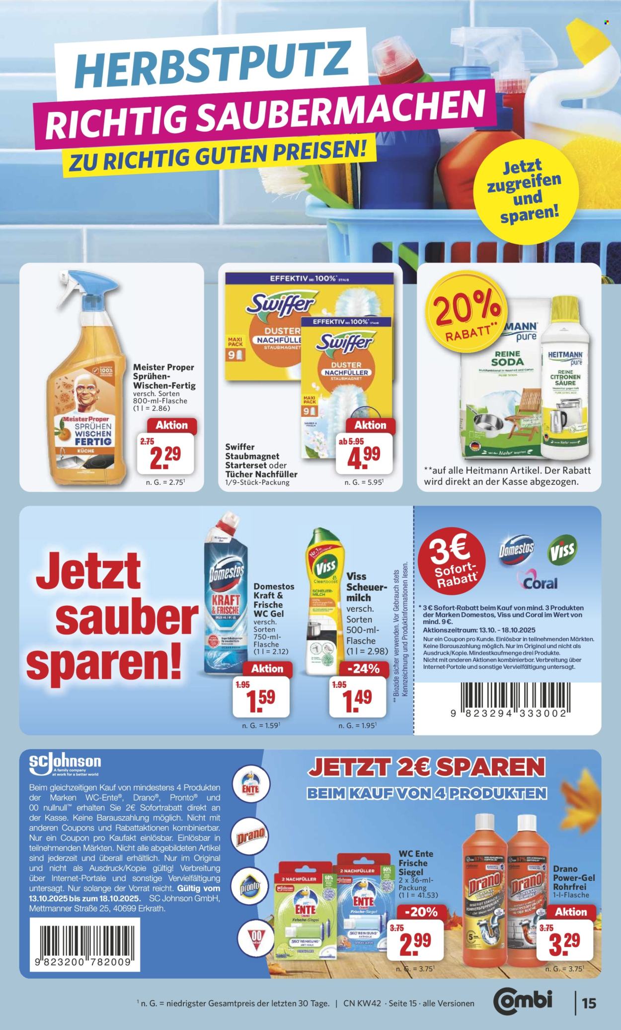Combi Prospekte  - 13.10.2025 - 18.10.2025. Seite 17