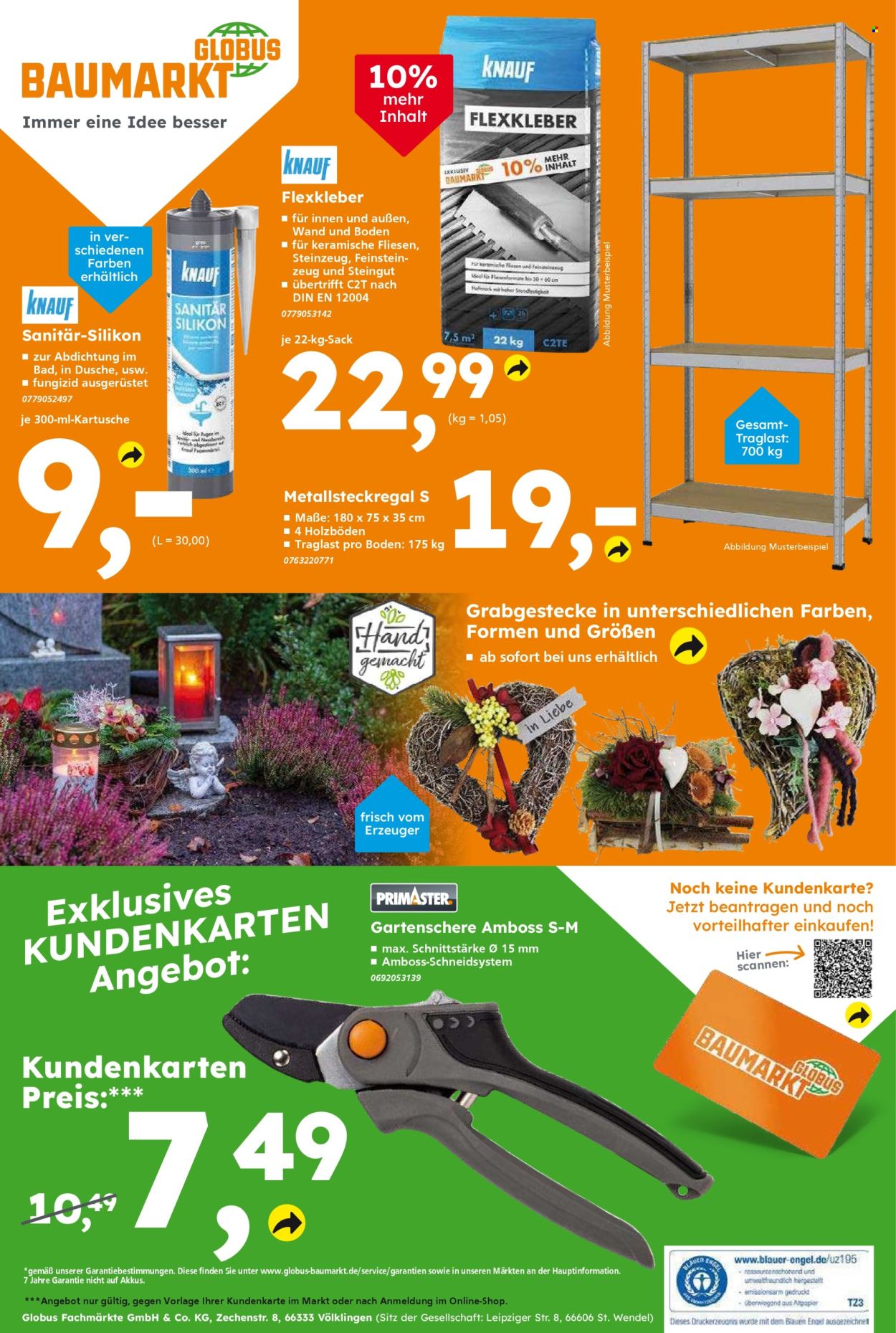 Globus Baumarkt Prospekte  - 13.10.2025 - 18.10.2025. Seite 12