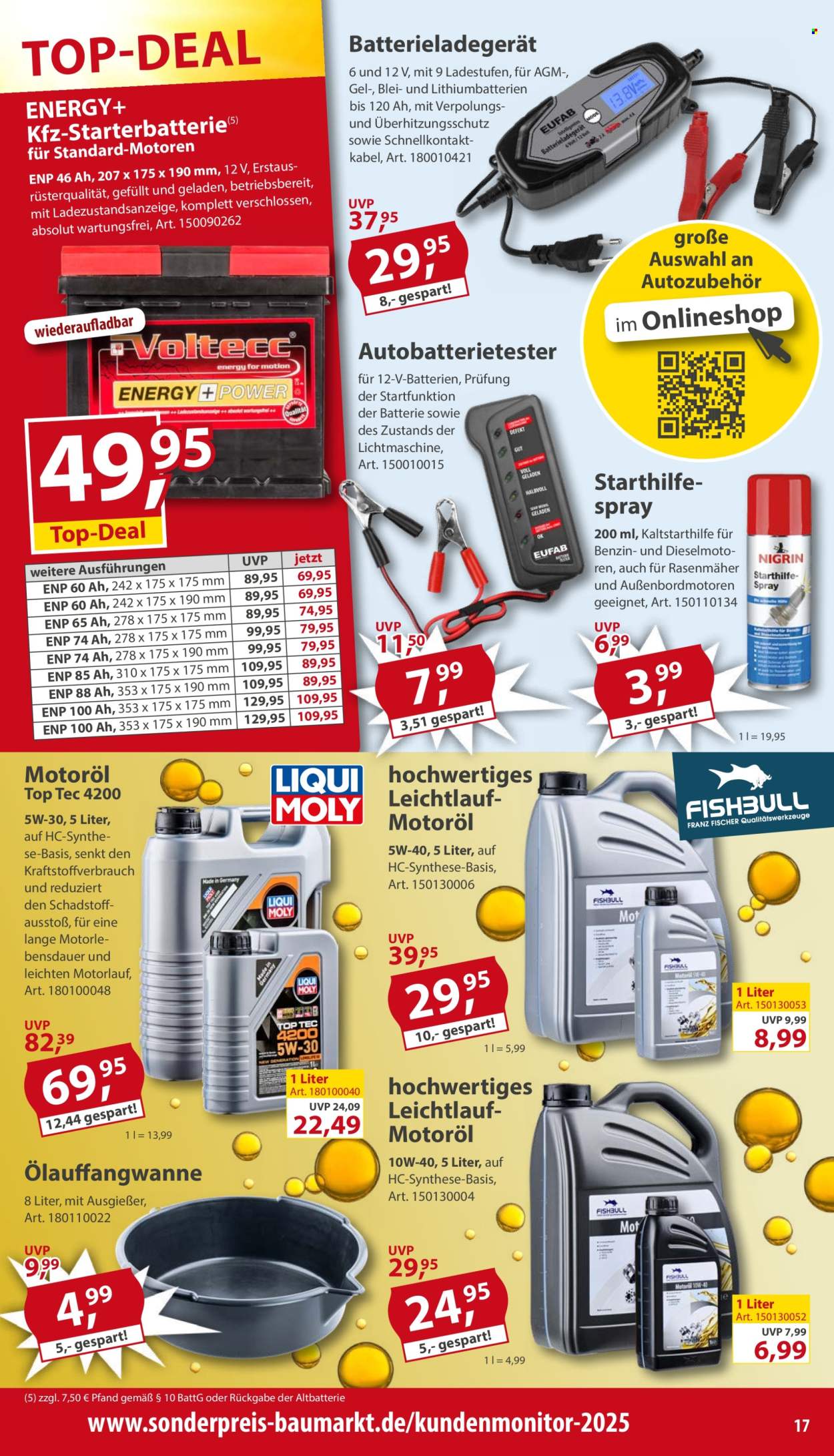 Sonderpreis-Baumarkt Prospekte  - 18.10.2025 - 24.10.2025. Seite 17