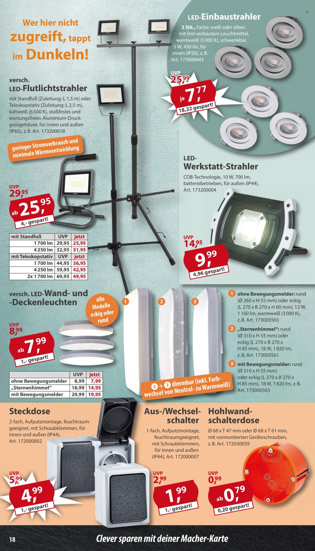 Sonderpreis-Baumarkt Prospekte  - 18.10.2025 - 24.10.2025. Seite 18