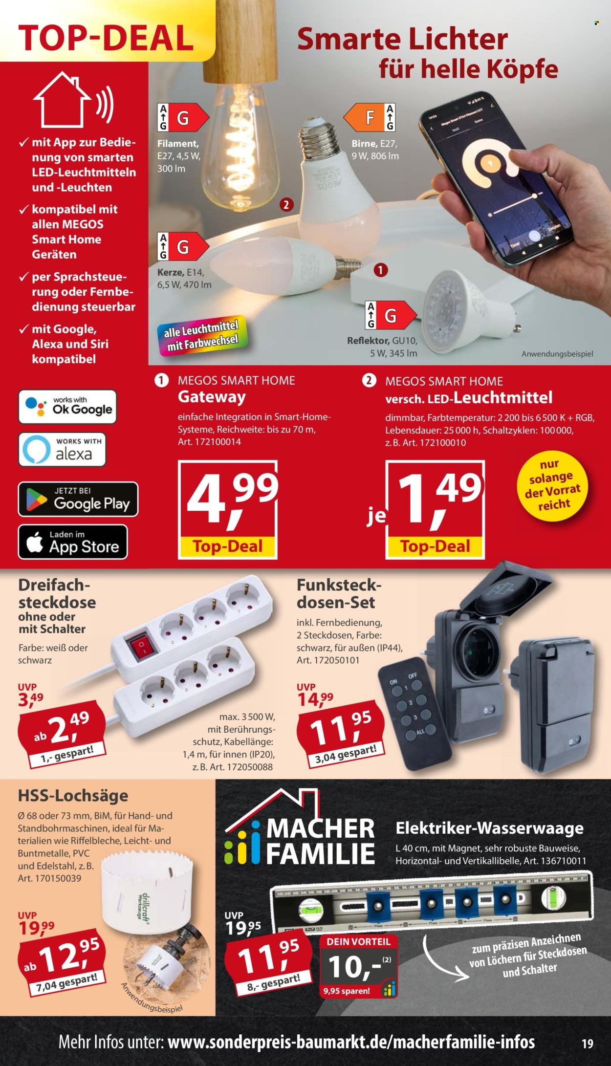 Sonderpreis-Baumarkt Prospekte  - 18.10.2025 - 24.10.2025. Seite 19