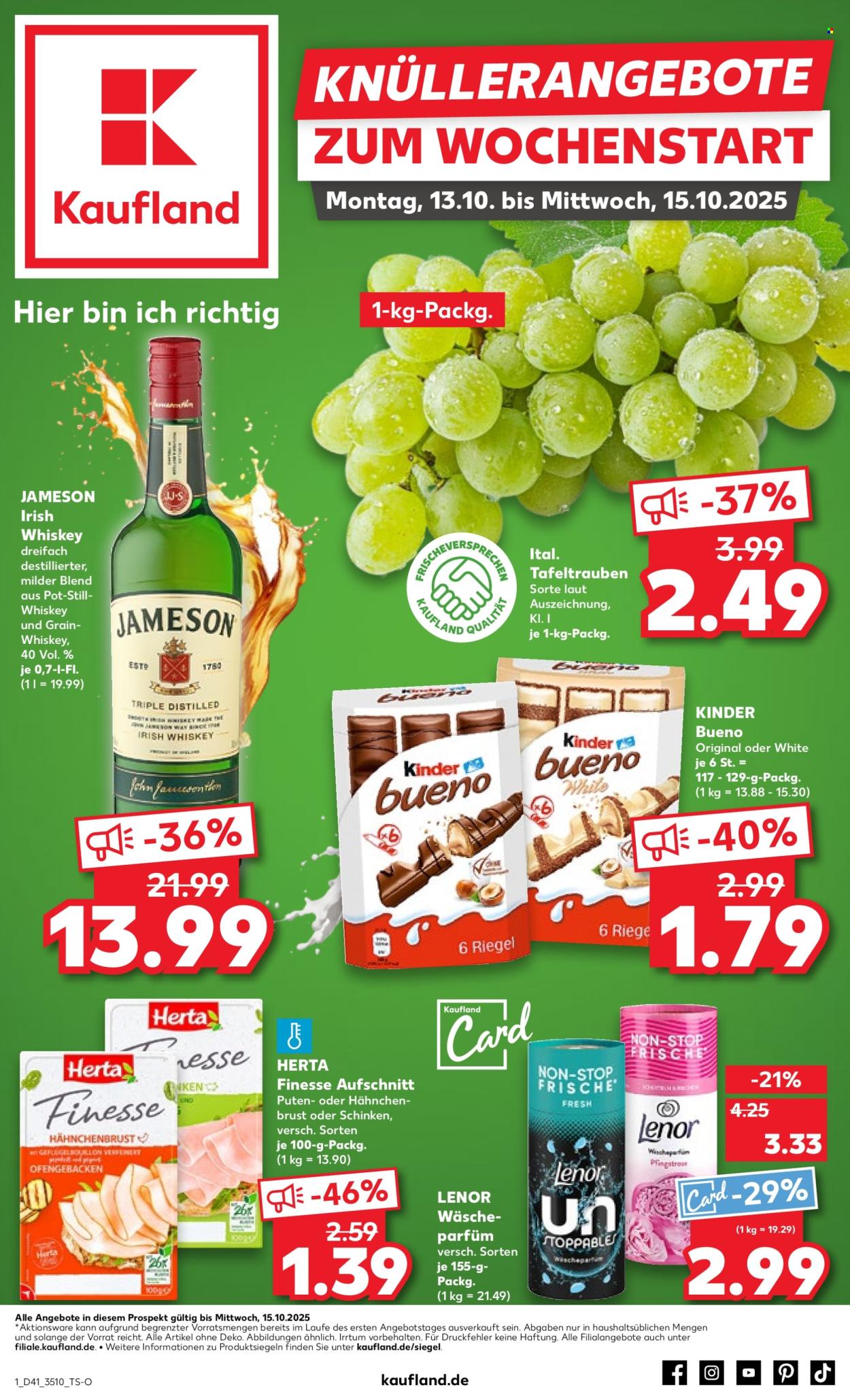 Kaufland Prospekte  - 13.10.2025 - 15.10.2025. Seite 1