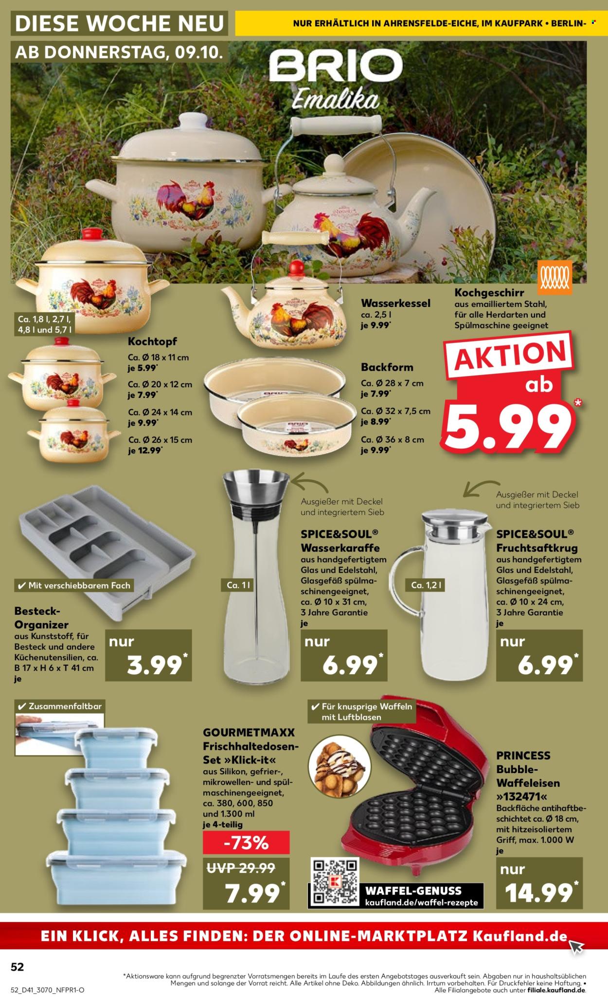 Kaufland Prospekte  - 13.10.2025 - 15.10.2025. Seite 52
