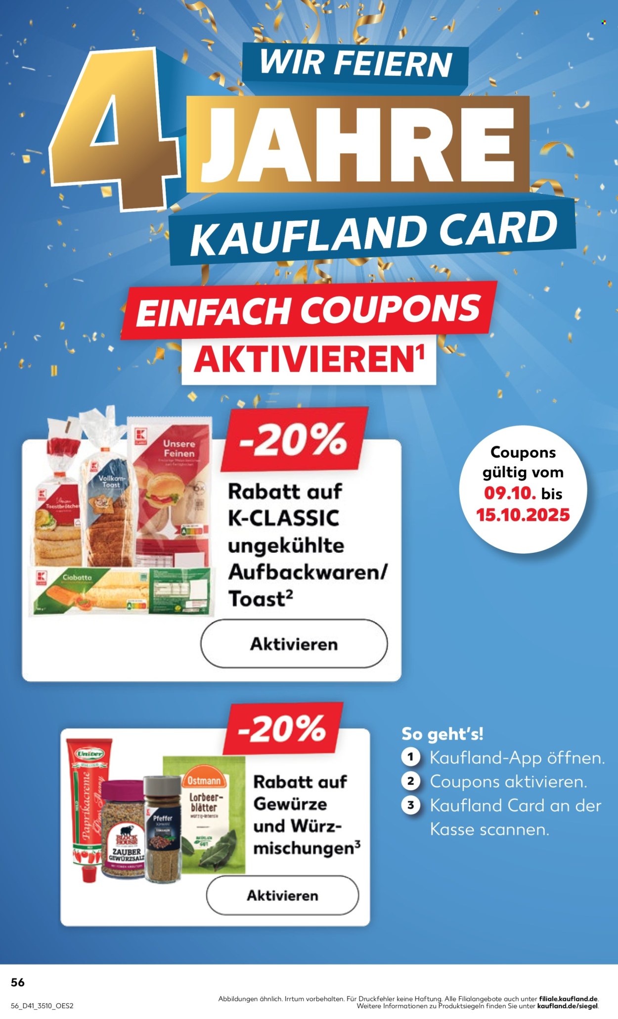 Kaufland Prospekte  - 13.10.2025 - 15.10.2025. Seite 56