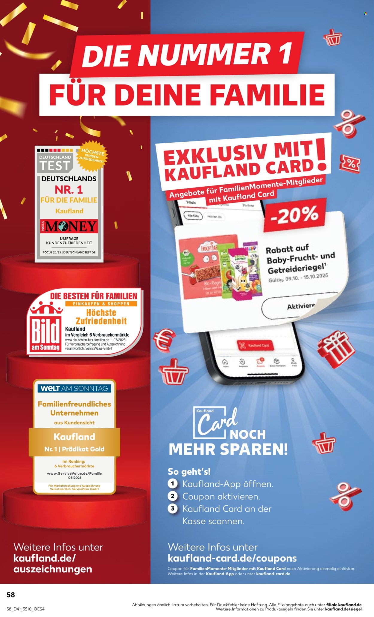 Kaufland Prospekte  - 13.10.2025 - 15.10.2025. Seite 58