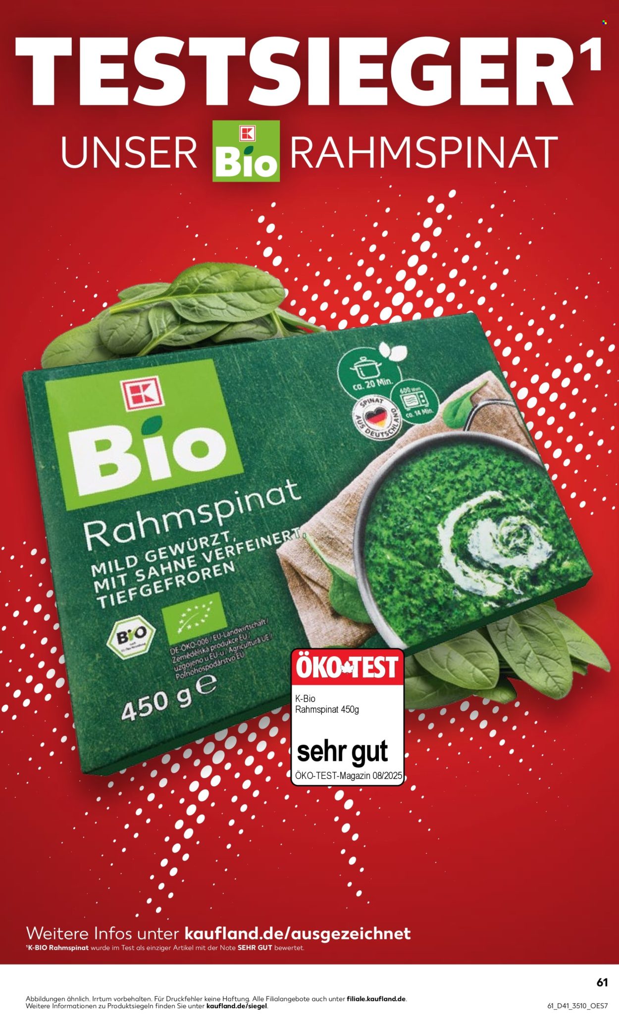 Kaufland Prospekte  - 13.10.2025 - 15.10.2025. Seite 61