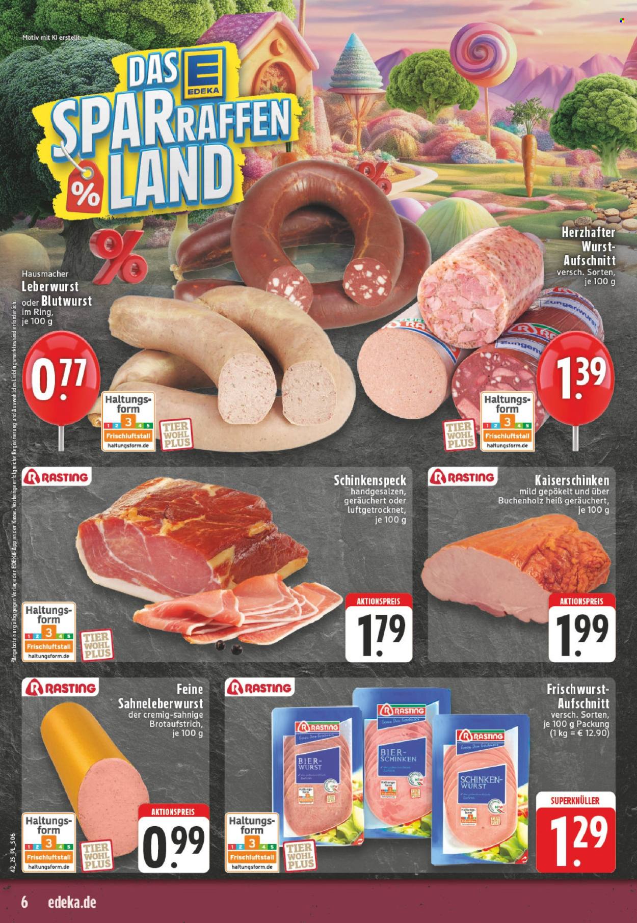 Edeka Prospekte  - 13.10.2025 - 18.10.2025. Seite 6