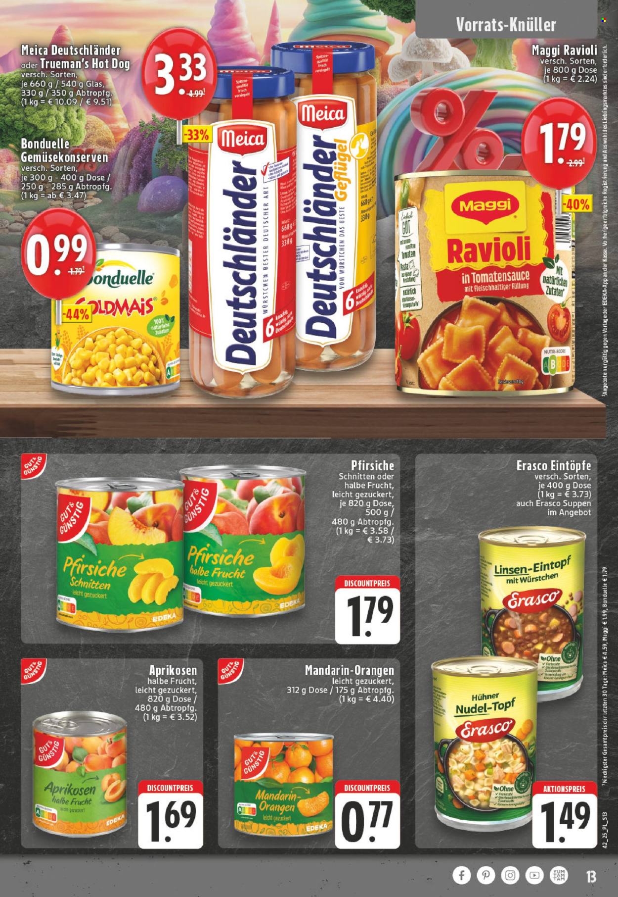 Edeka Prospekte  - 13.10.2025 - 18.10.2025. Seite 13