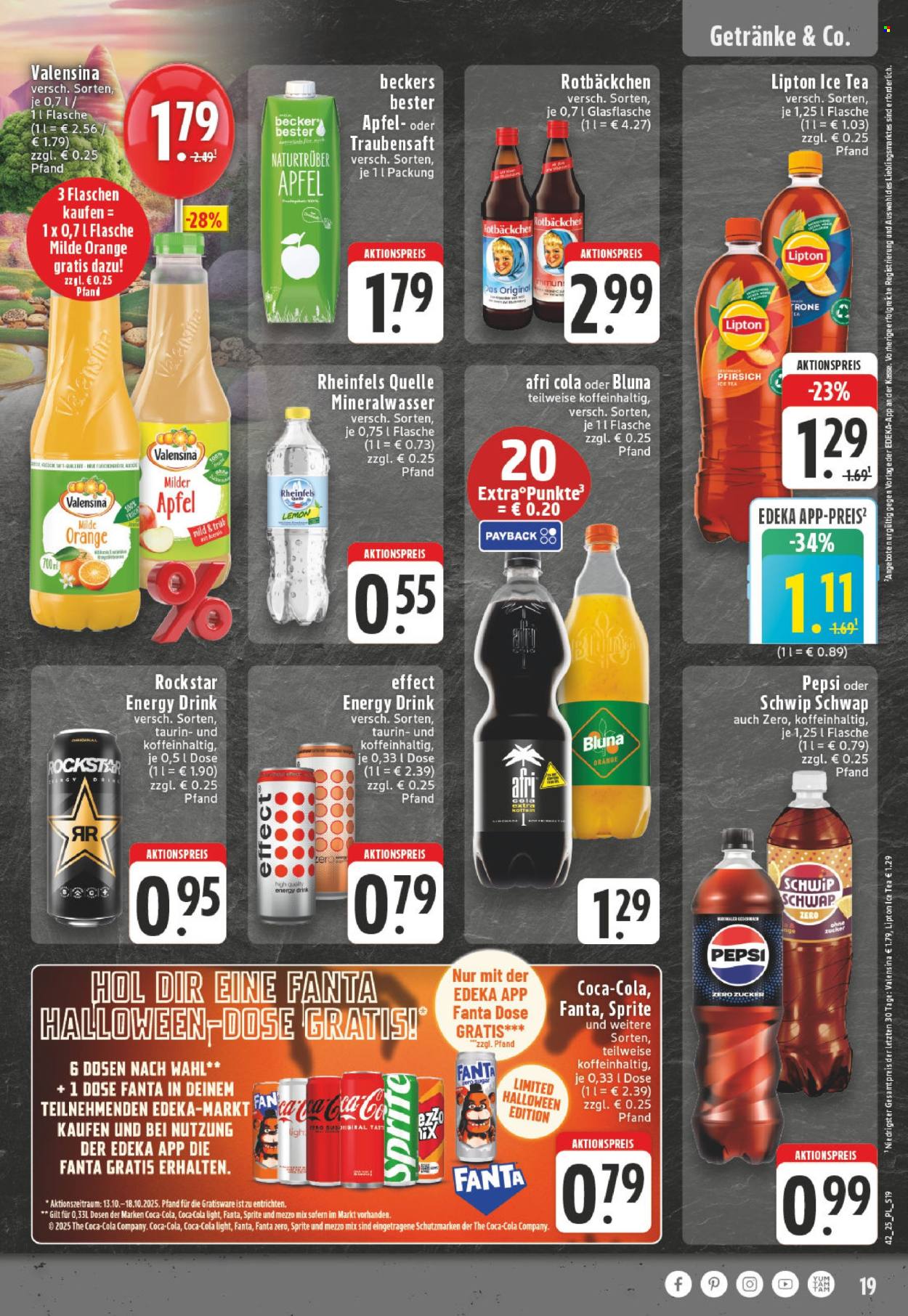 Edeka Prospekte  - 13.10.2025 - 18.10.2025. Seite 19