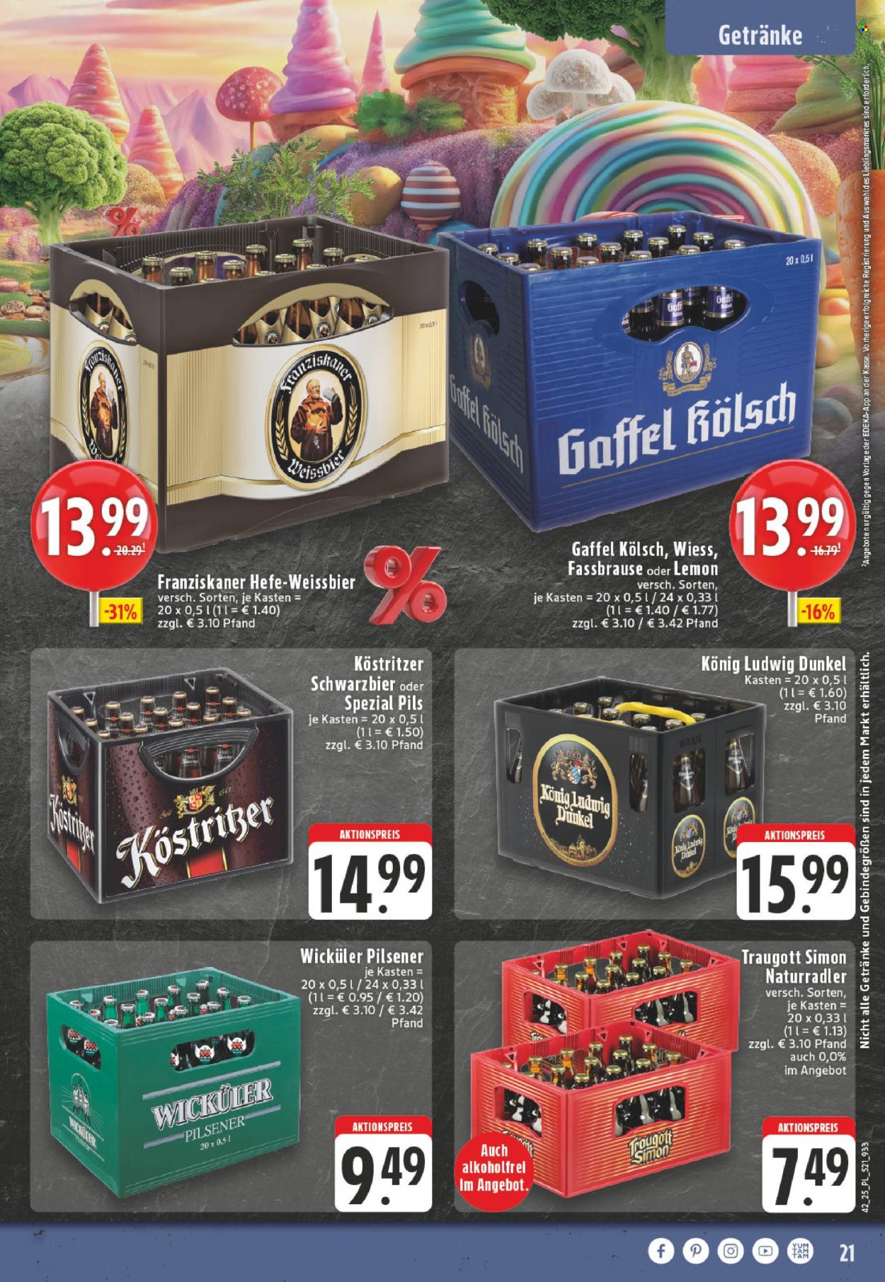 Edeka Prospekte  - 13.10.2025 - 18.10.2025. Seite 21