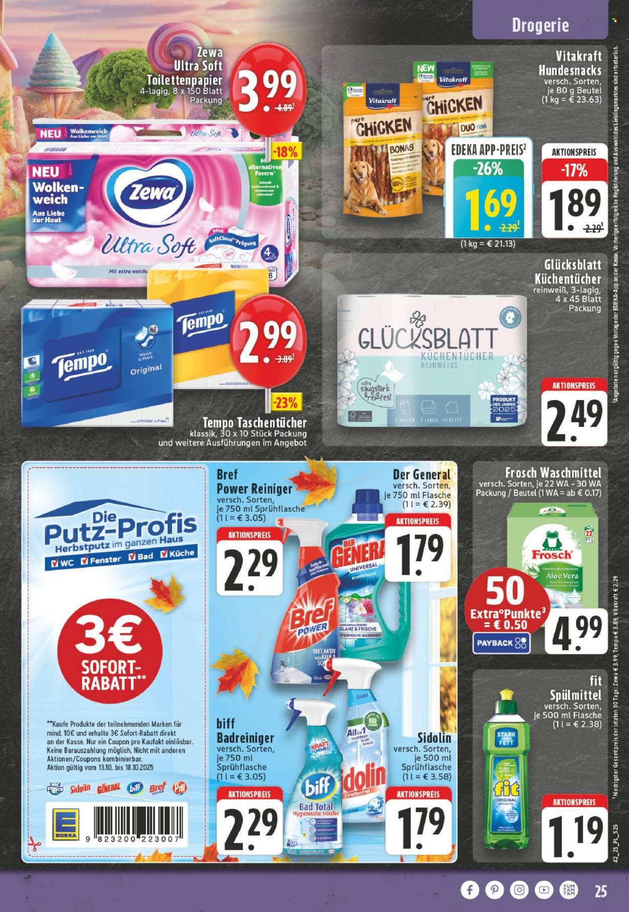 Edeka Prospekte  - 13.10.2025 - 18.10.2025. Seite 25