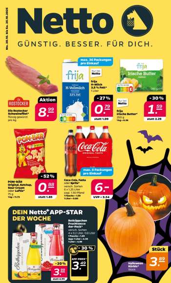 Prospekte Netto - 20.10.2025 - 25.10.2025.