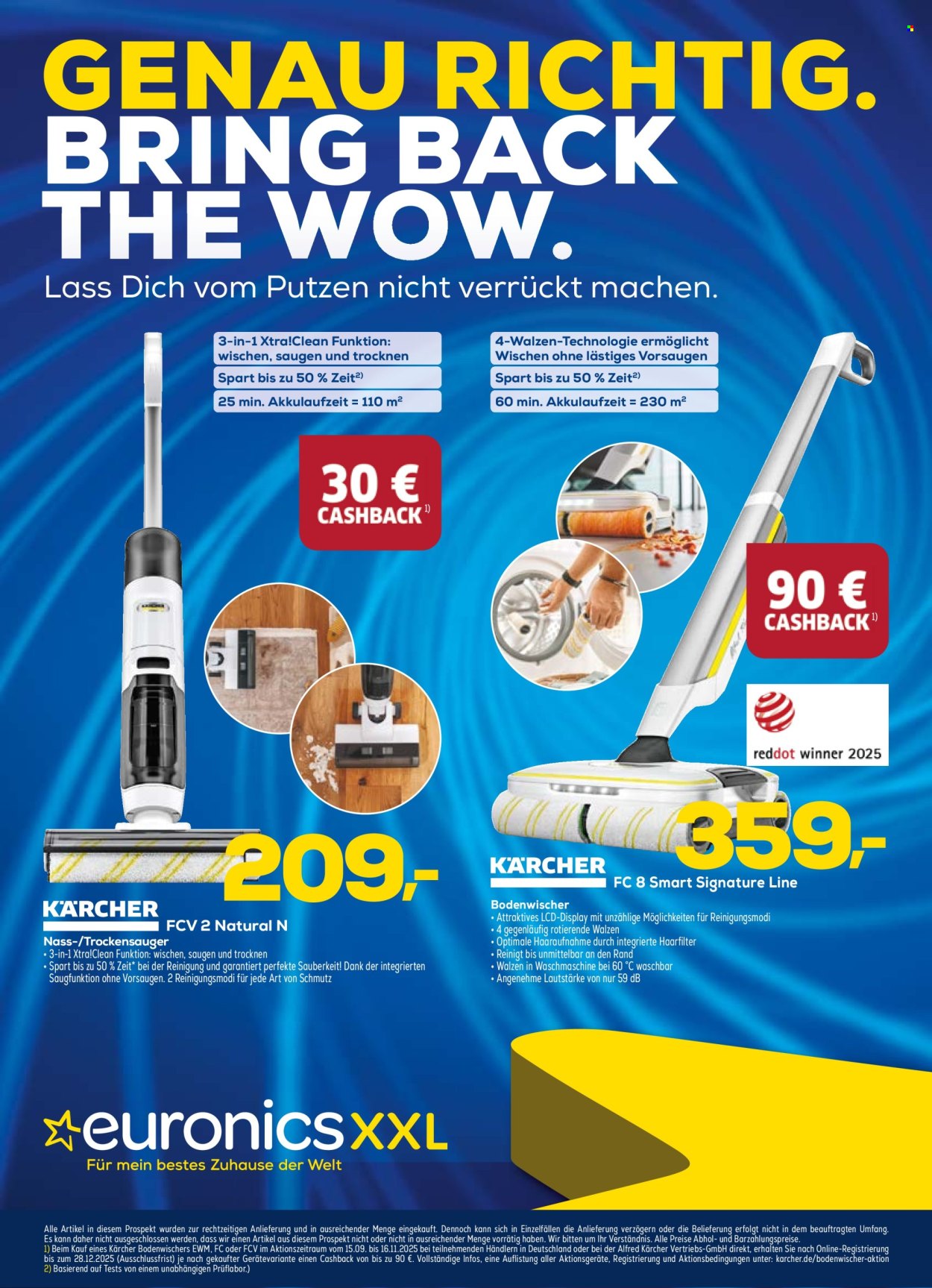 Euronics Prospekte  - 15.10.2025 - 26.10.2025. Seite 1