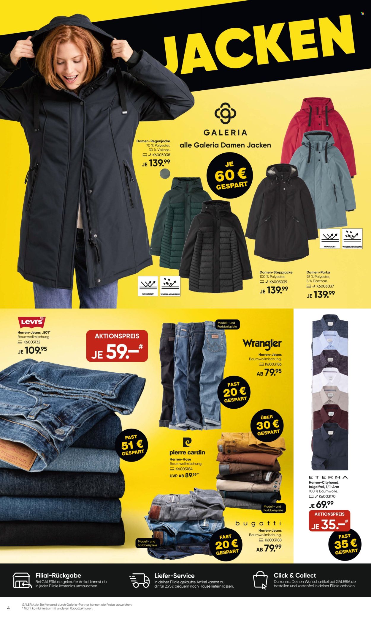 GALERIA Karstadt Kaufhof Prospekte  - 15.10.2025 - 26.10.2025. Seite 4
