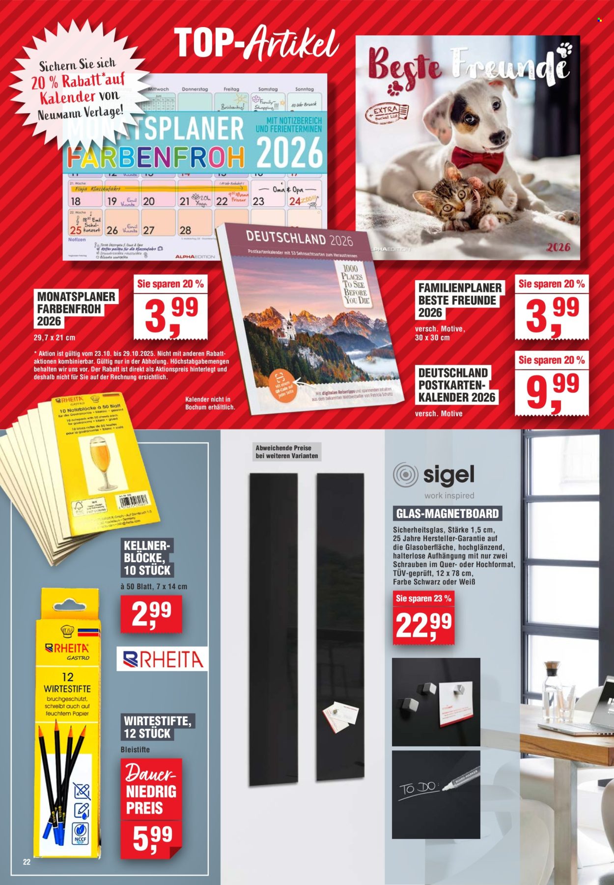 Handelshof Prospekte  - 23.10.2025 - 29.10.2025. Seite 22