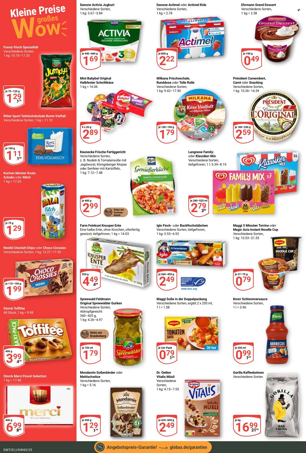 Globus Prospekte  - 20.10.2025 - 25.10.2025. Seite 2