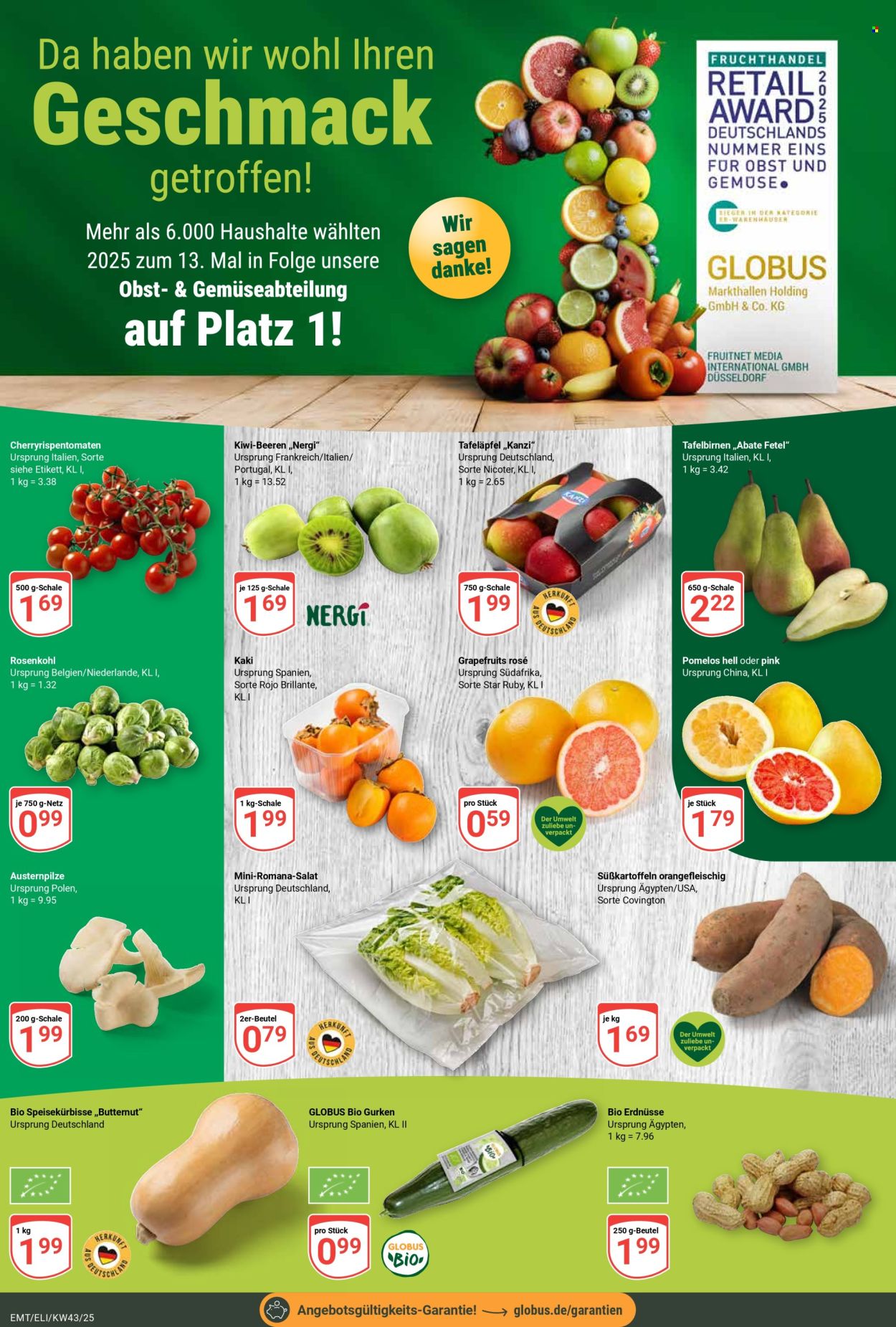 Globus Prospekte  - 20.10.2025 - 25.10.2025. Seite 8