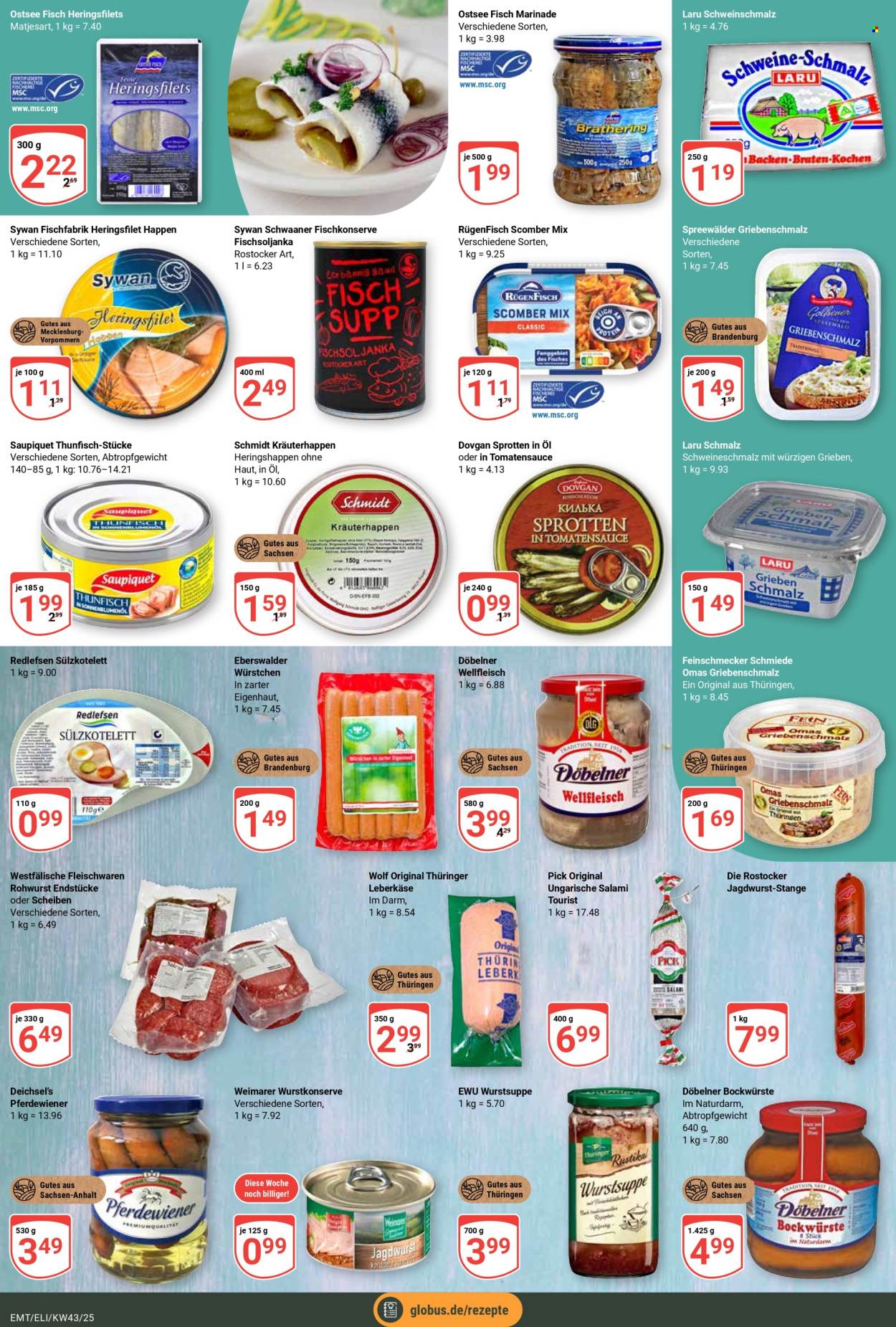 Globus Prospekte  - 20.10.2025 - 25.10.2025. Seite 13