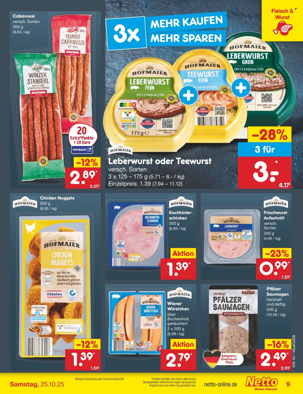 Netto Marken-Discount Prospekte  - 20.10.2025 - 25.10.2025. Seite 13
