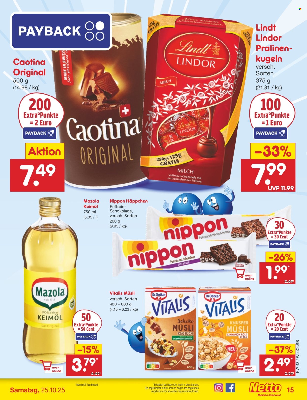 Netto Marken-Discount Prospekte  - 20.10.2025 - 25.10.2025. Seite 19
