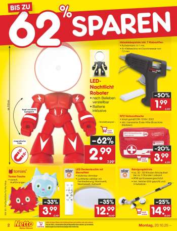 thumbnail - LED-Nachtlicht Roboter