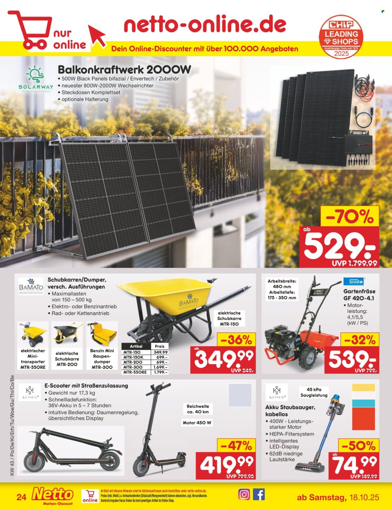 Netto Marken-Discount Prospekte  - 20.10.2025 - 25.10.2025. Seite 36