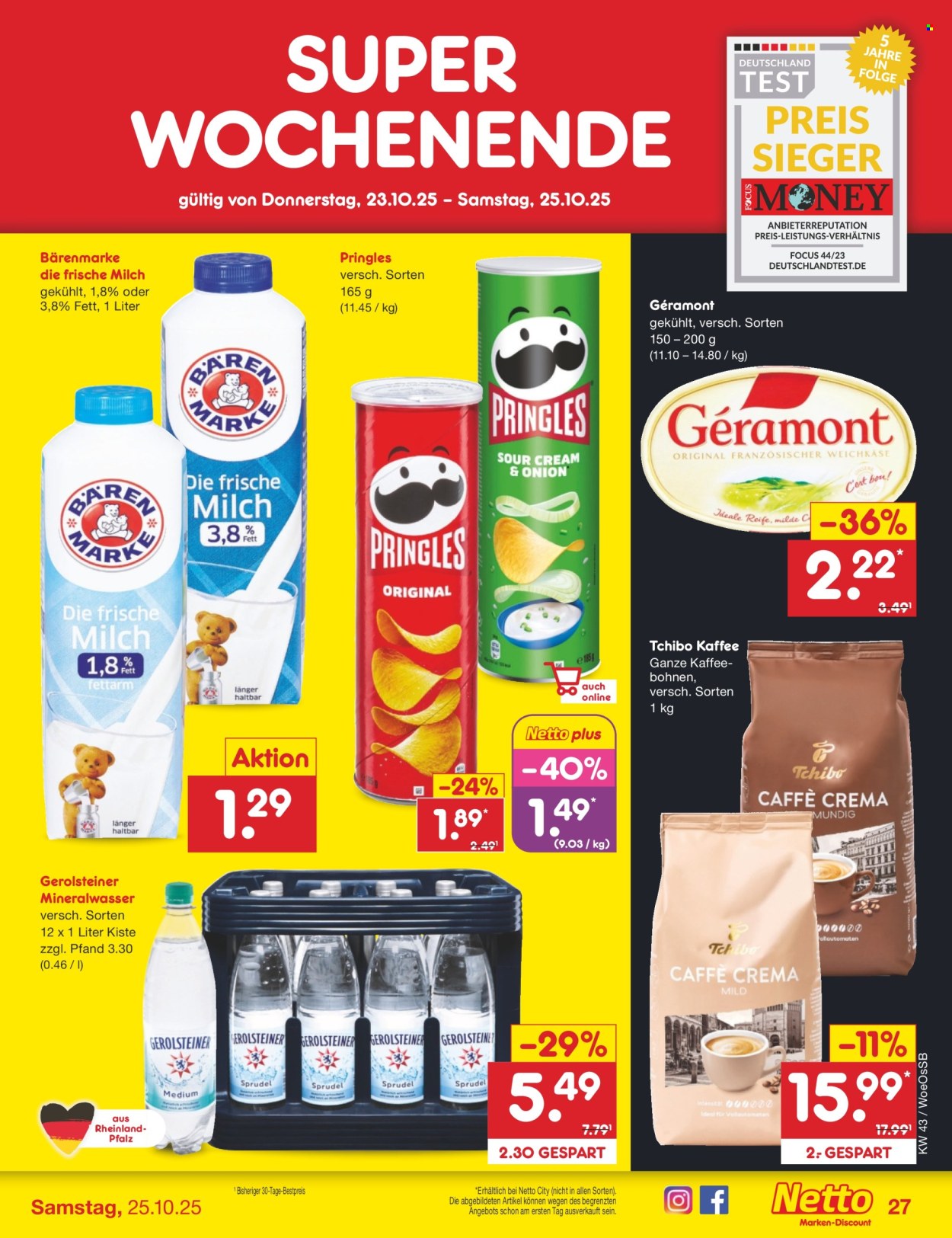Netto Marken-Discount Prospekte  - 20.10.2025 - 25.10.2025. Seite 39