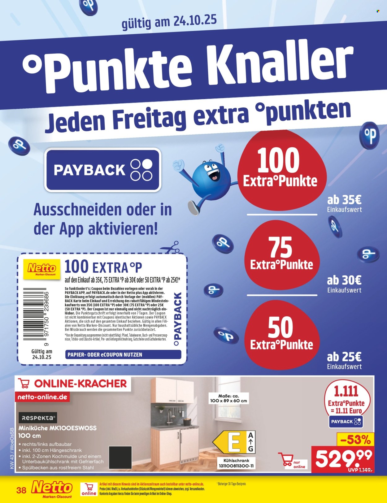 Netto Marken-Discount Prospekte  - 20.10.2025 - 25.10.2025. Seite 50