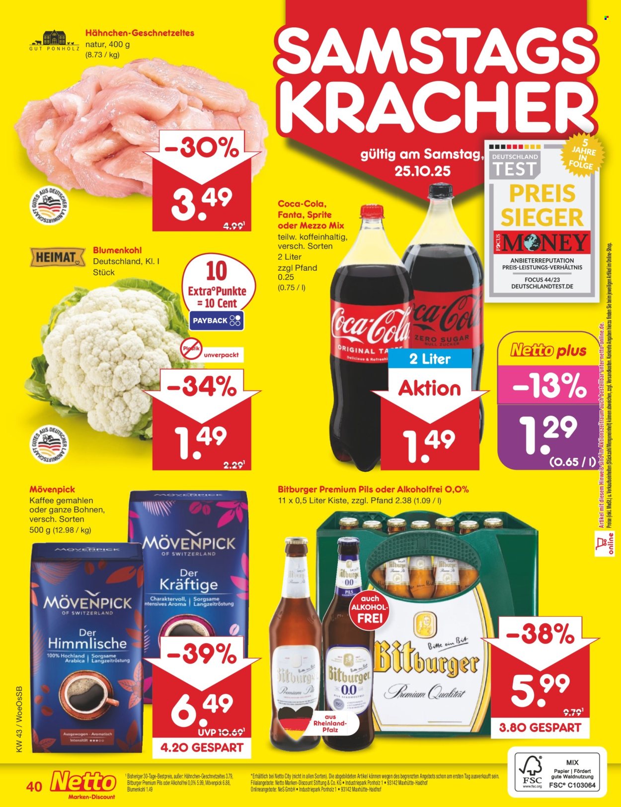 Netto Marken-Discount Prospekte  - 20.10.2025 - 25.10.2025. Seite 52