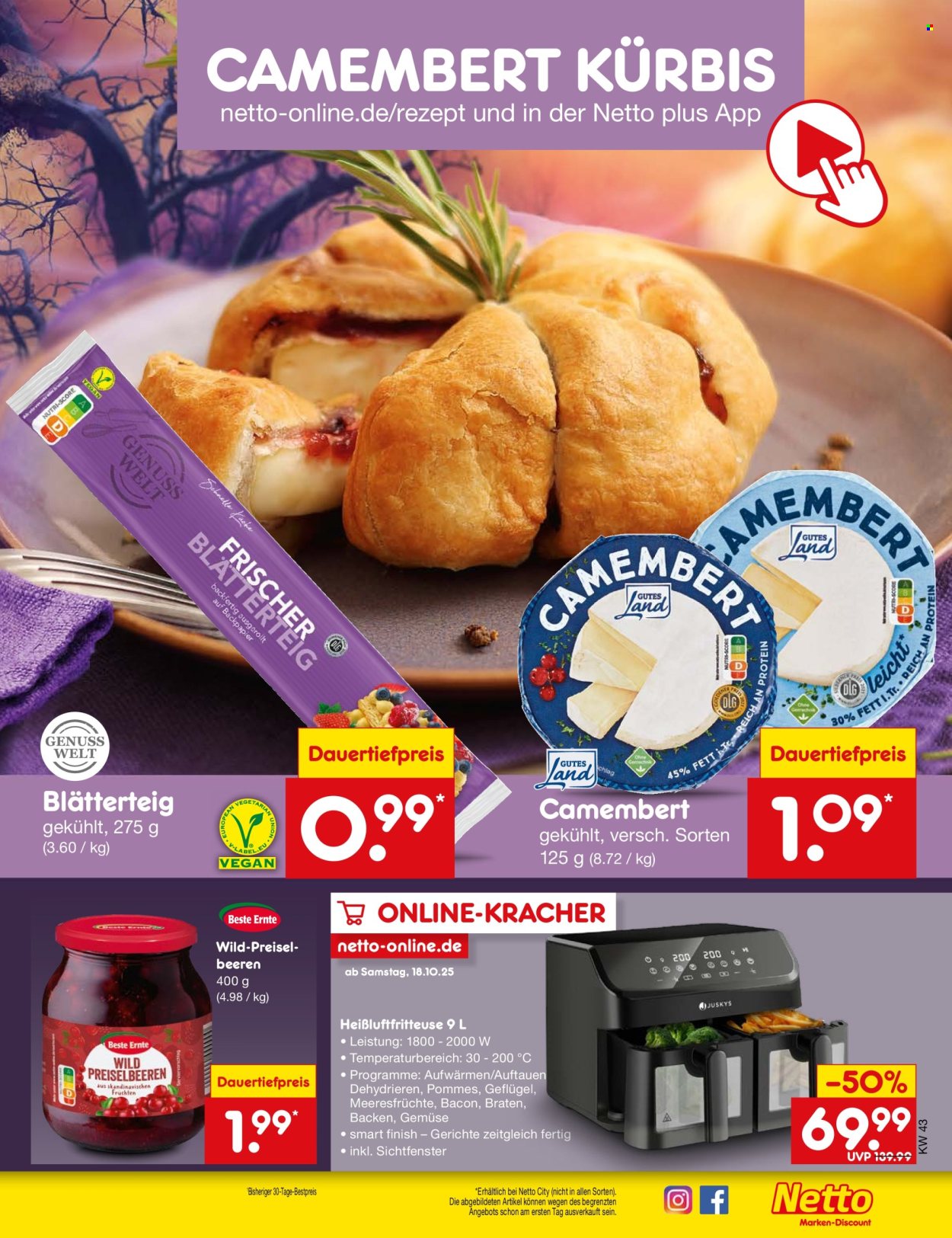 Netto Marken-Discount Prospekte  - 20.10.2025 - 25.10.2025. Seite 57