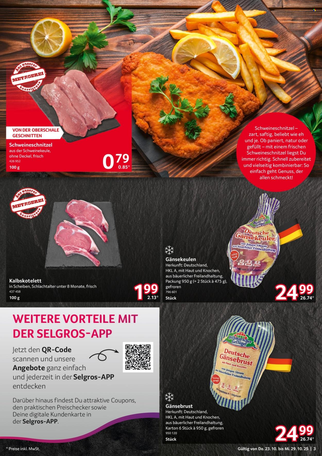 Selgros Prospekte  - 23.10.2025 - 29.10.2025. Seite 3