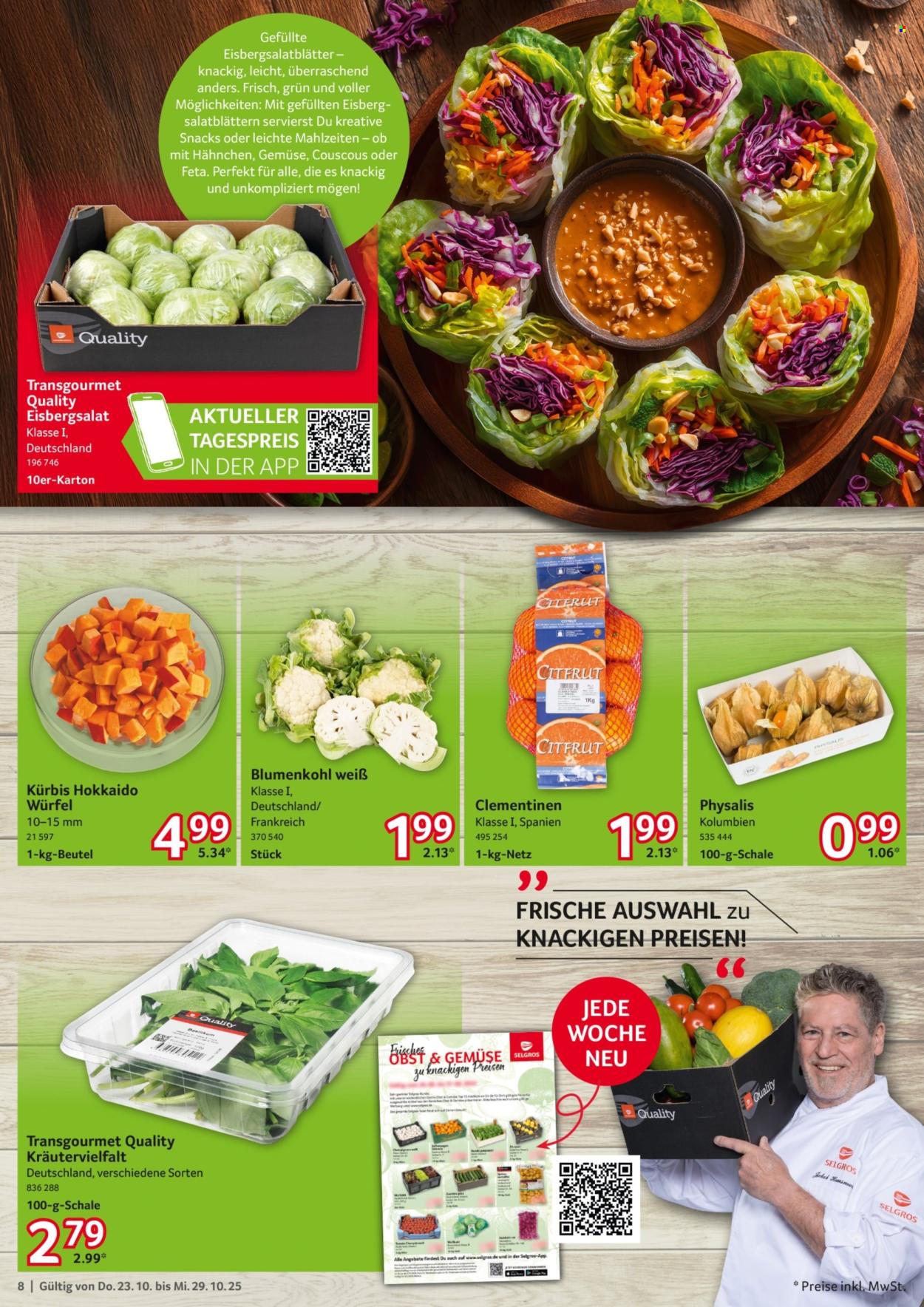 Selgros Prospekte  - 23.10.2025 - 29.10.2025. Seite 8