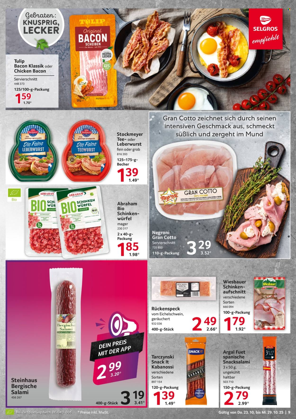 Selgros Prospekte  - 23.10.2025 - 29.10.2025. Seite 9