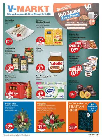 Prospekte V-Markt - 23.10.2025 - 29.10.2025.