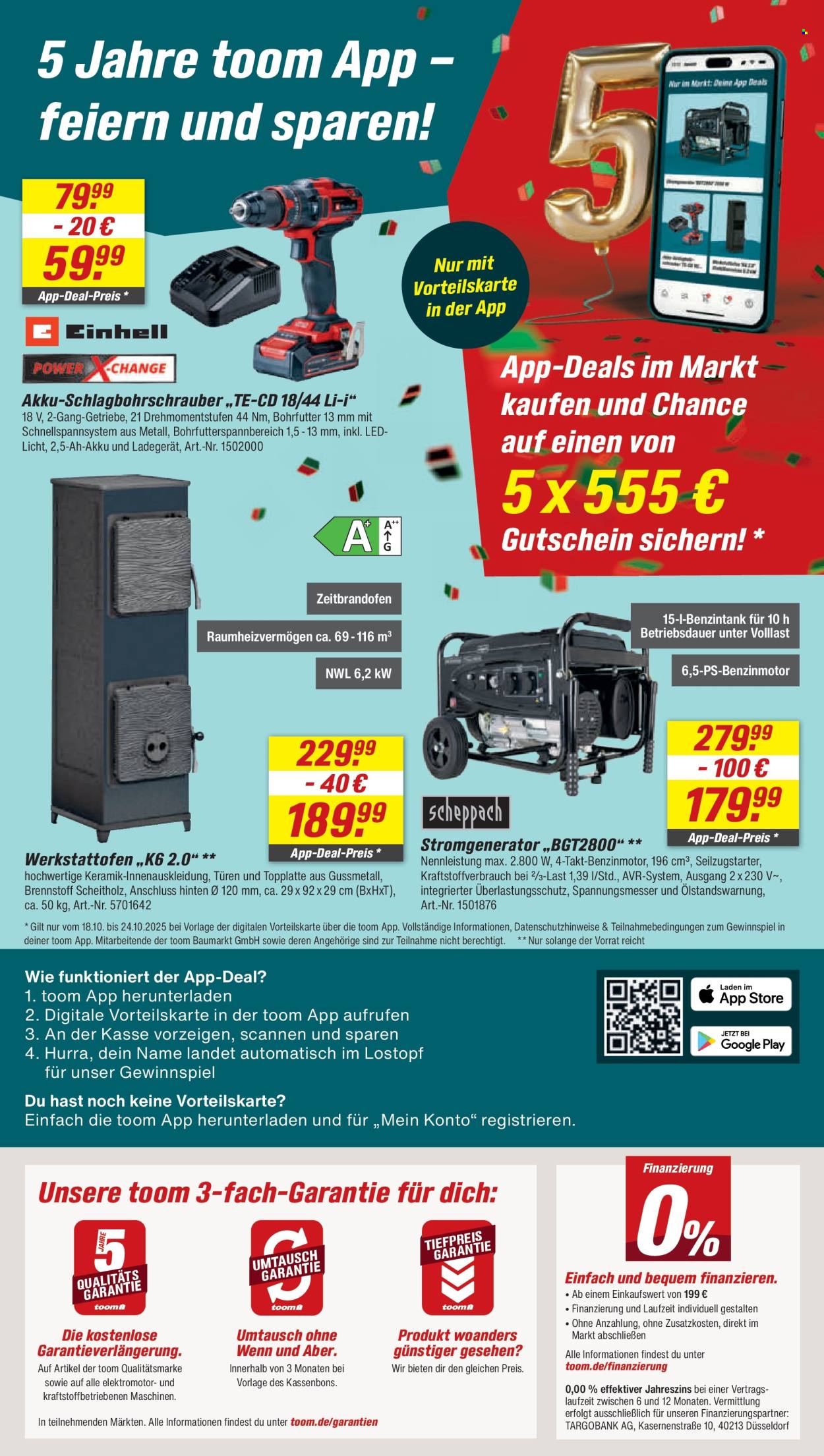 toom Baumarkt Prospekte  - 18.10.2025 - 24.10.2025. Seite 2