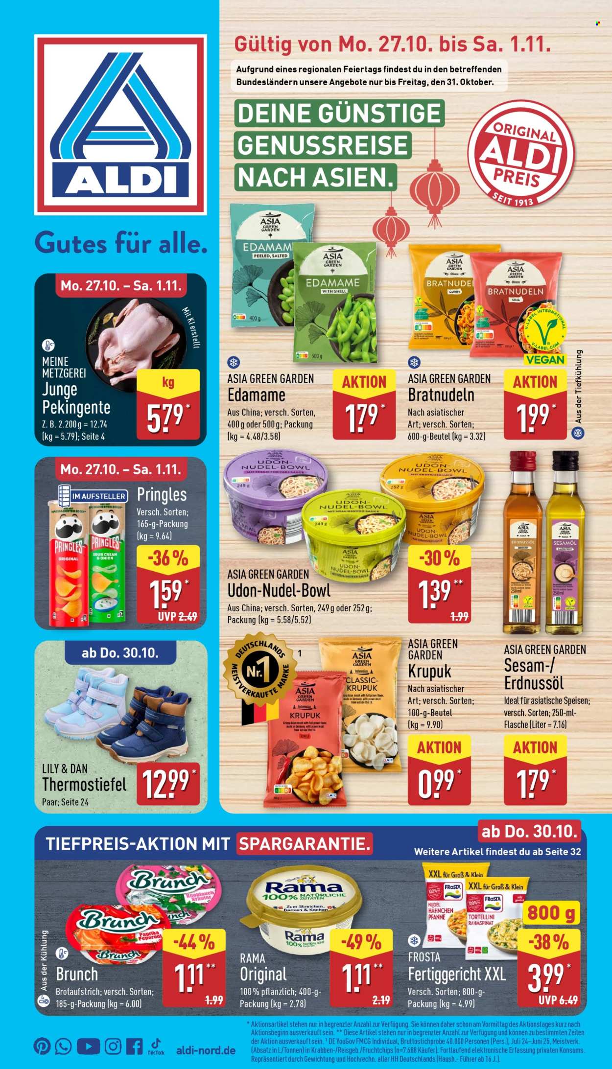 ALDI Nord Prospekte  - 27.10.2025 - 1.11.2025. Seite 1