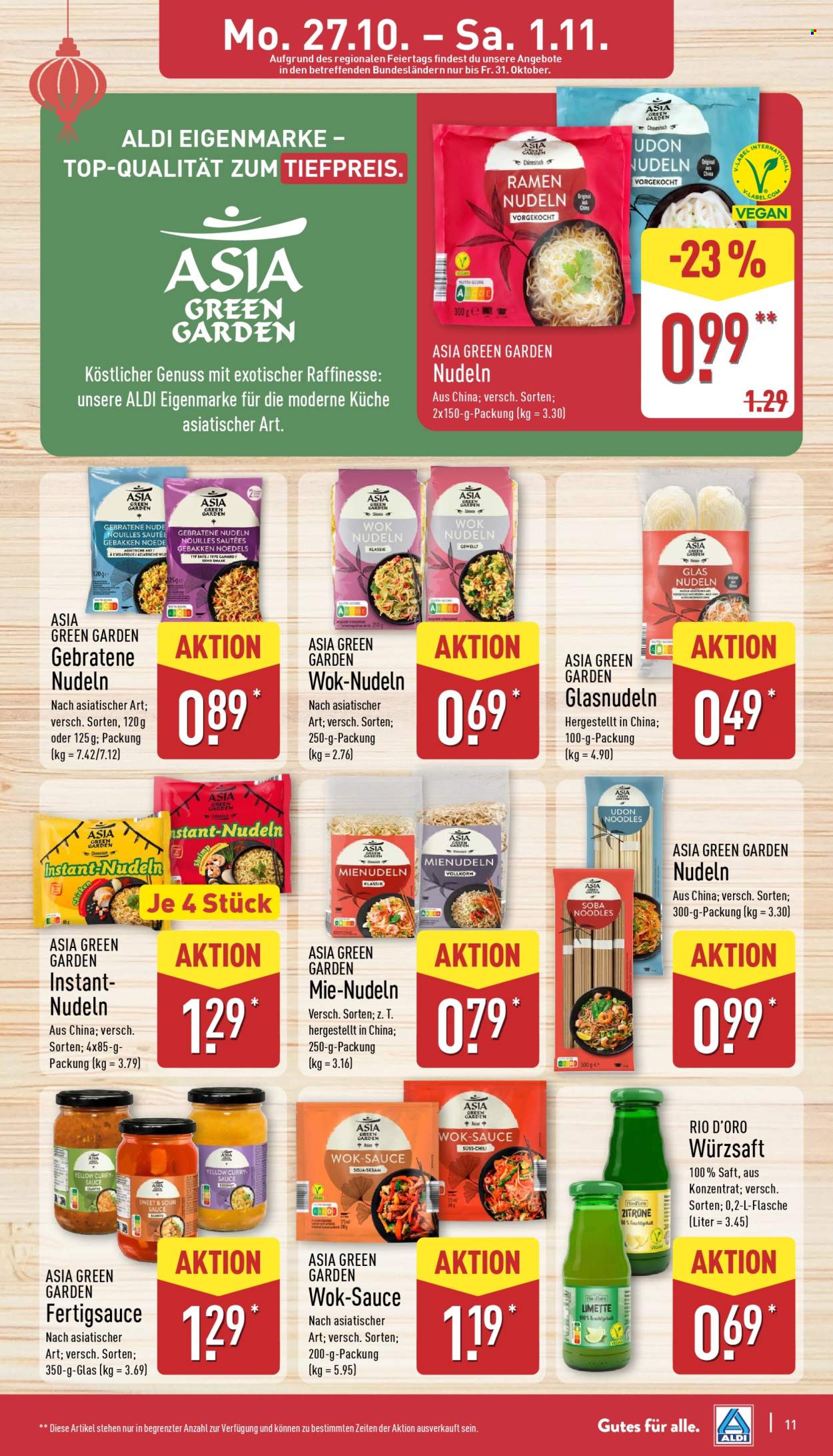 ALDI Nord Prospekte  - 27.10.2025 - 1.11.2025. Seite 11
