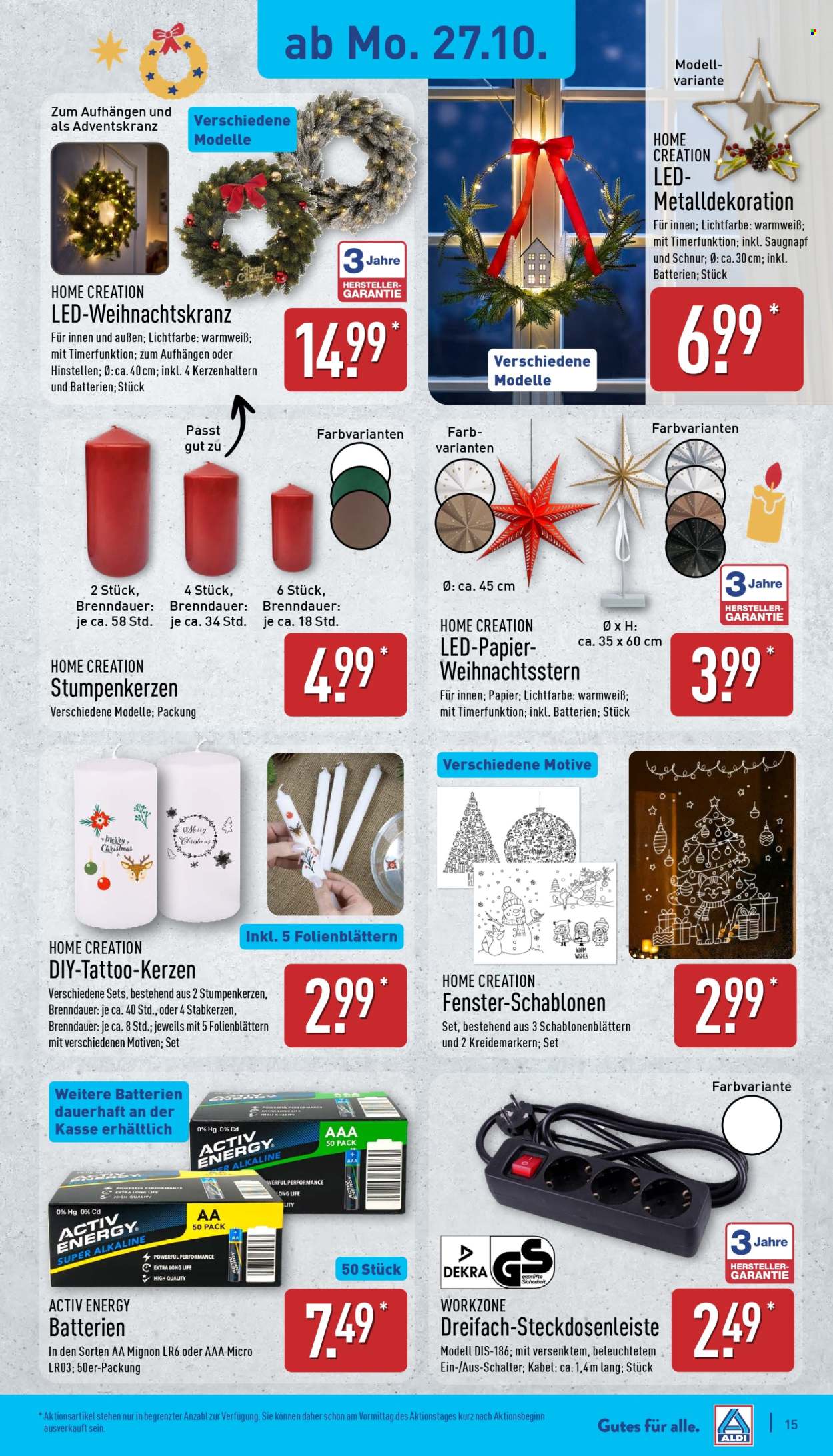 ALDI Nord Prospekte  - 27.10.2025 - 1.11.2025. Seite 15