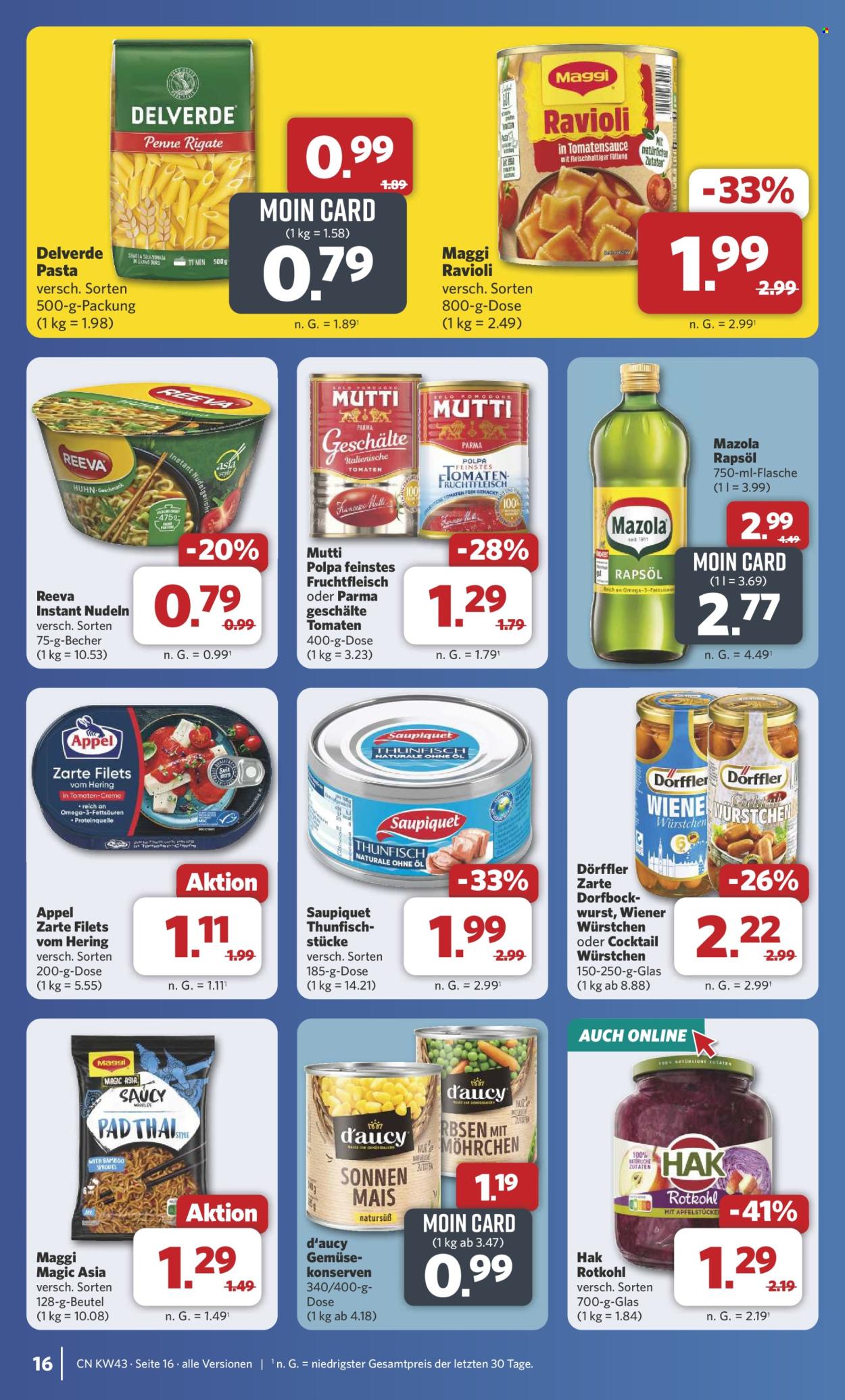 Combi Prospekte  - 20.10.2025 - 25.10.2025. Seite 21