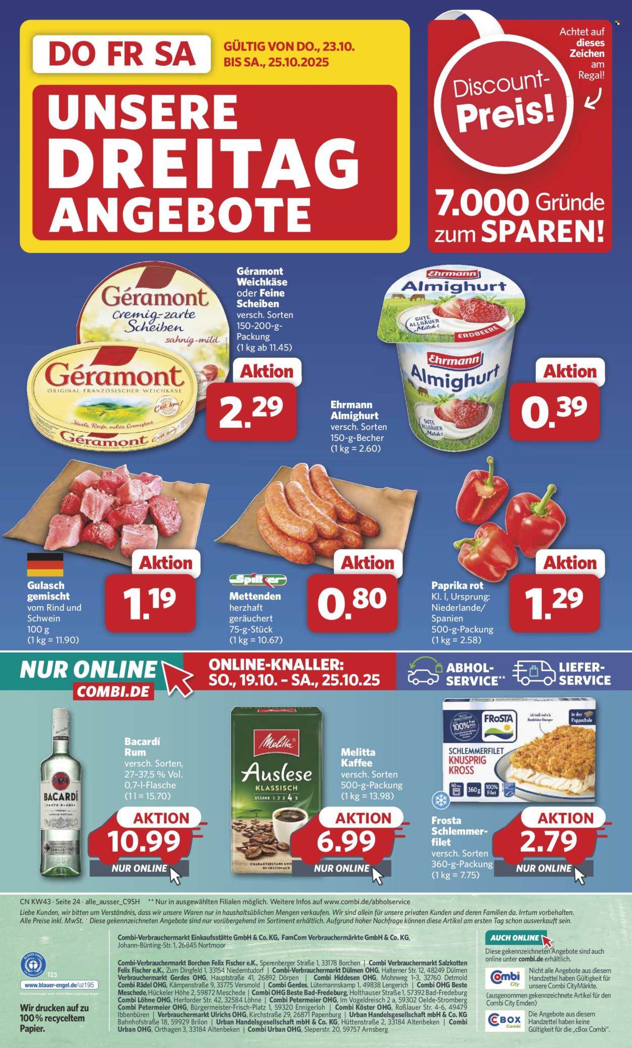 Combi Prospekte  - 20.10.2025 - 25.10.2025. Seite 30