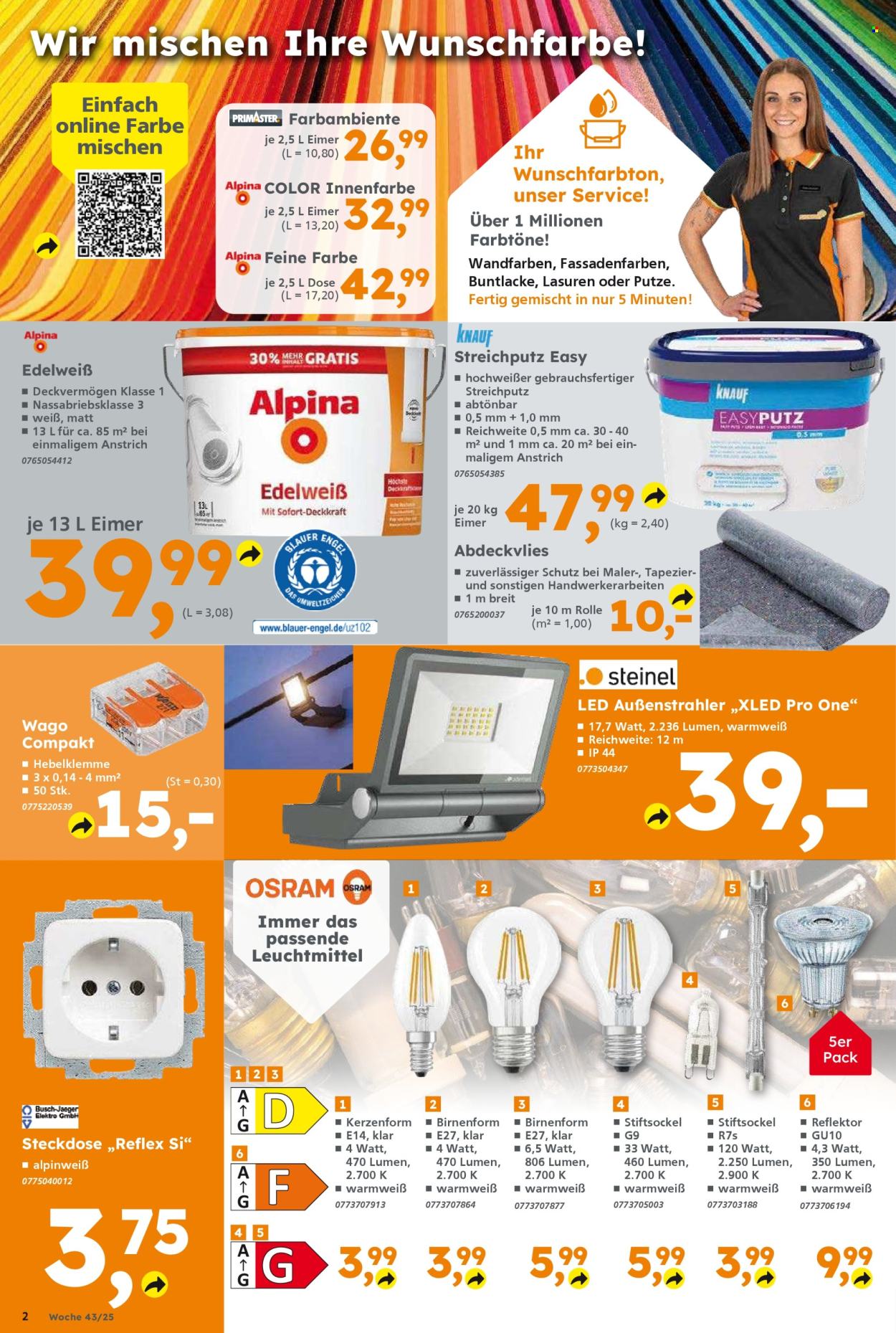 Globus Baumarkt Prospekte  - 20.10.2025 - 25.10.2025. Seite 2