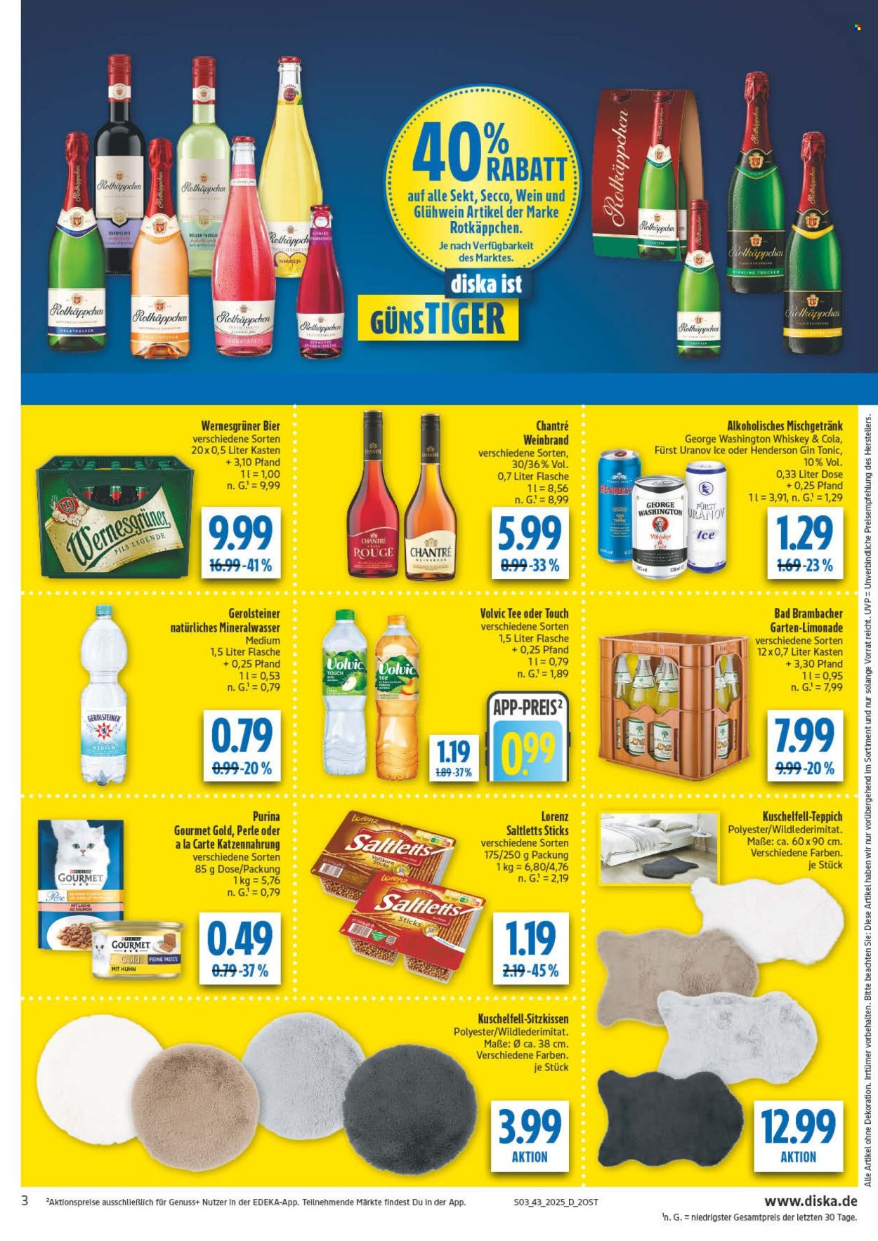 Diska Prospekte  - 20.10.2025 - 25.10.2025. Seite 3