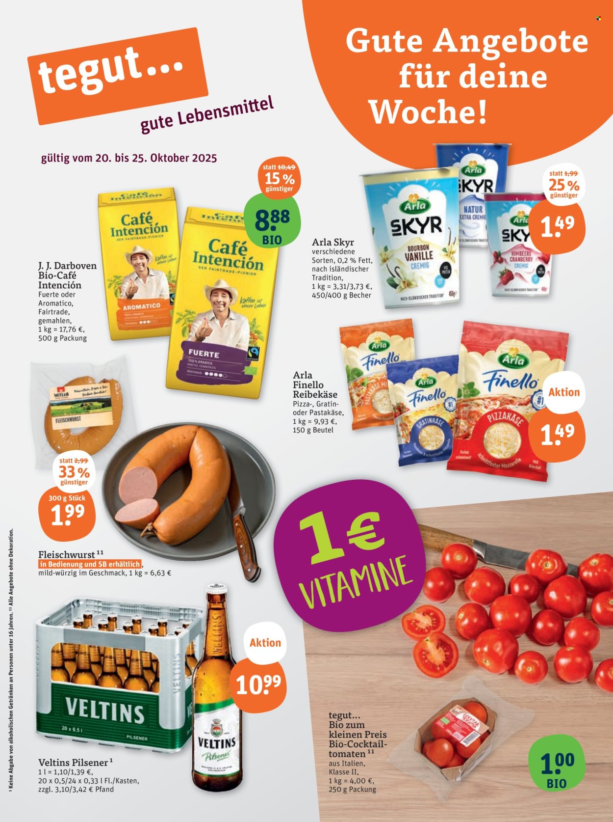 tegut... Prospekte  - 20.10.2025 - 25.10.2025. Seite 3