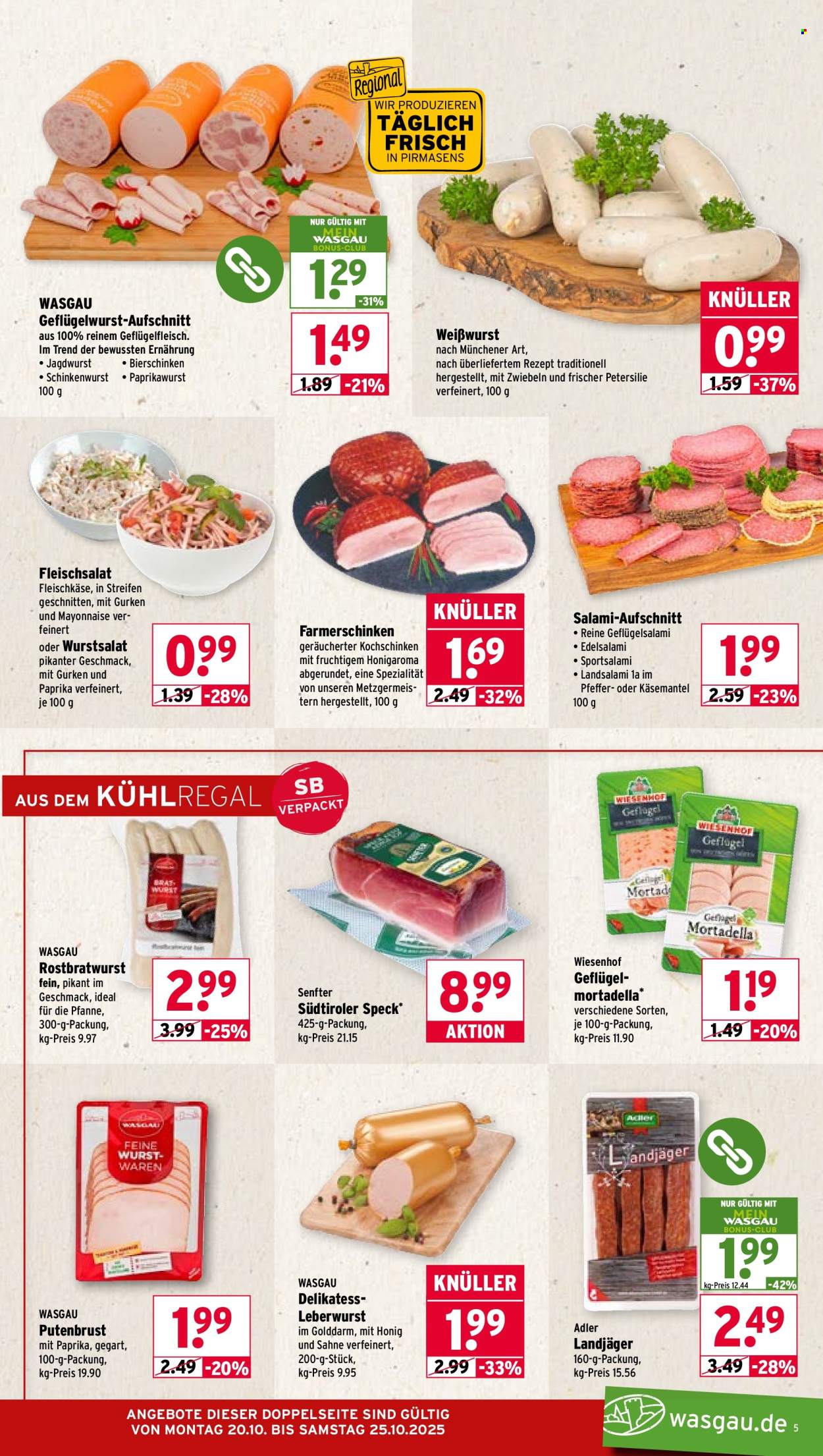 Wasgau Prospekte  - 20.10.2025 - 25.10.2025. Seite 5