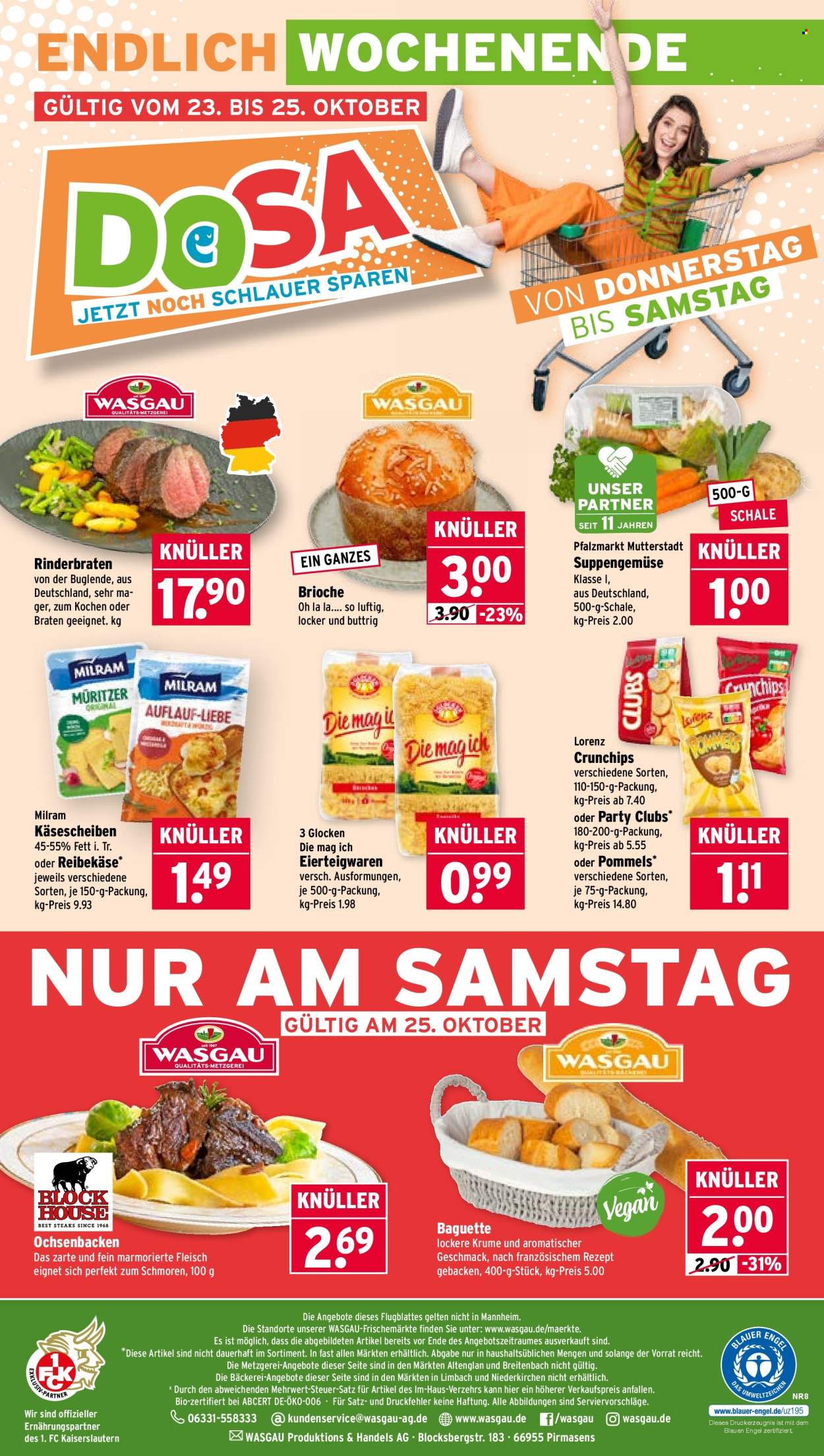 Wasgau Prospekte  - 20.10.2025 - 25.10.2025. Seite 24