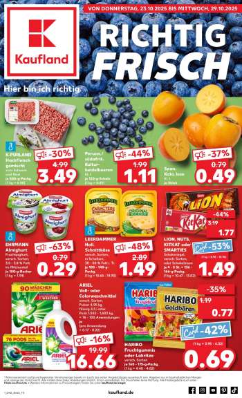 Prospekte Kaufland - 23.10.2025 - 29.10.2025.