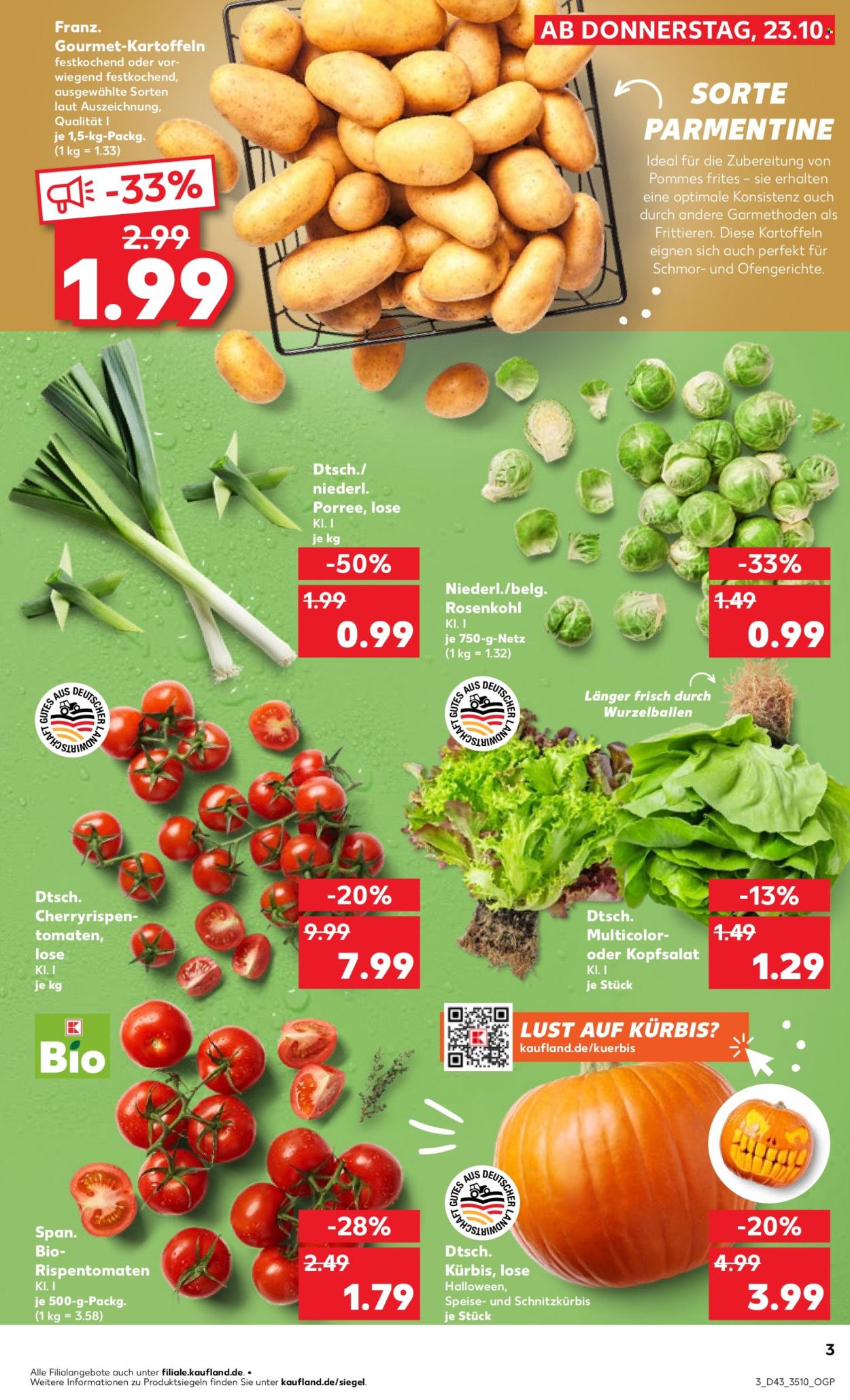 Kaufland Prospekte  - 23.10.2025 - 29.10.2025. Seite 3