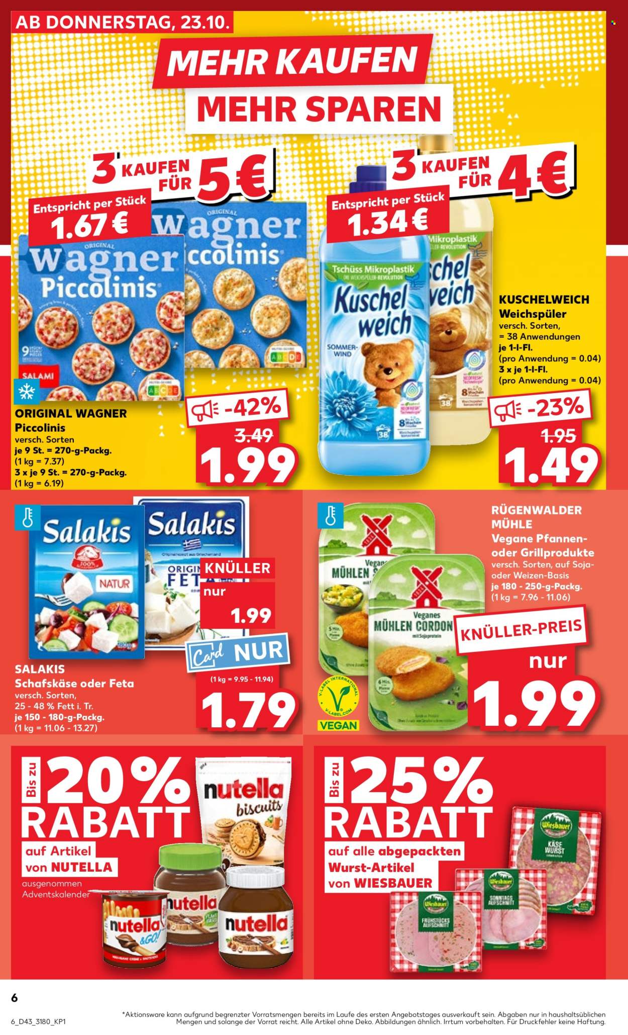 Kaufland Prospekte  - 23.10.2025 - 29.10.2025. Seite 6